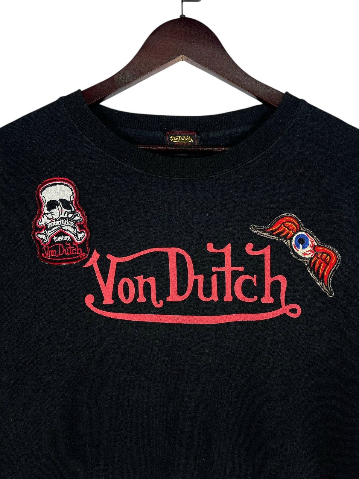 Von Dutch Vintage Von Dutch Sweatshirt Black Large Size US L / EU 52-54 / 3 - 7 Thumbnail