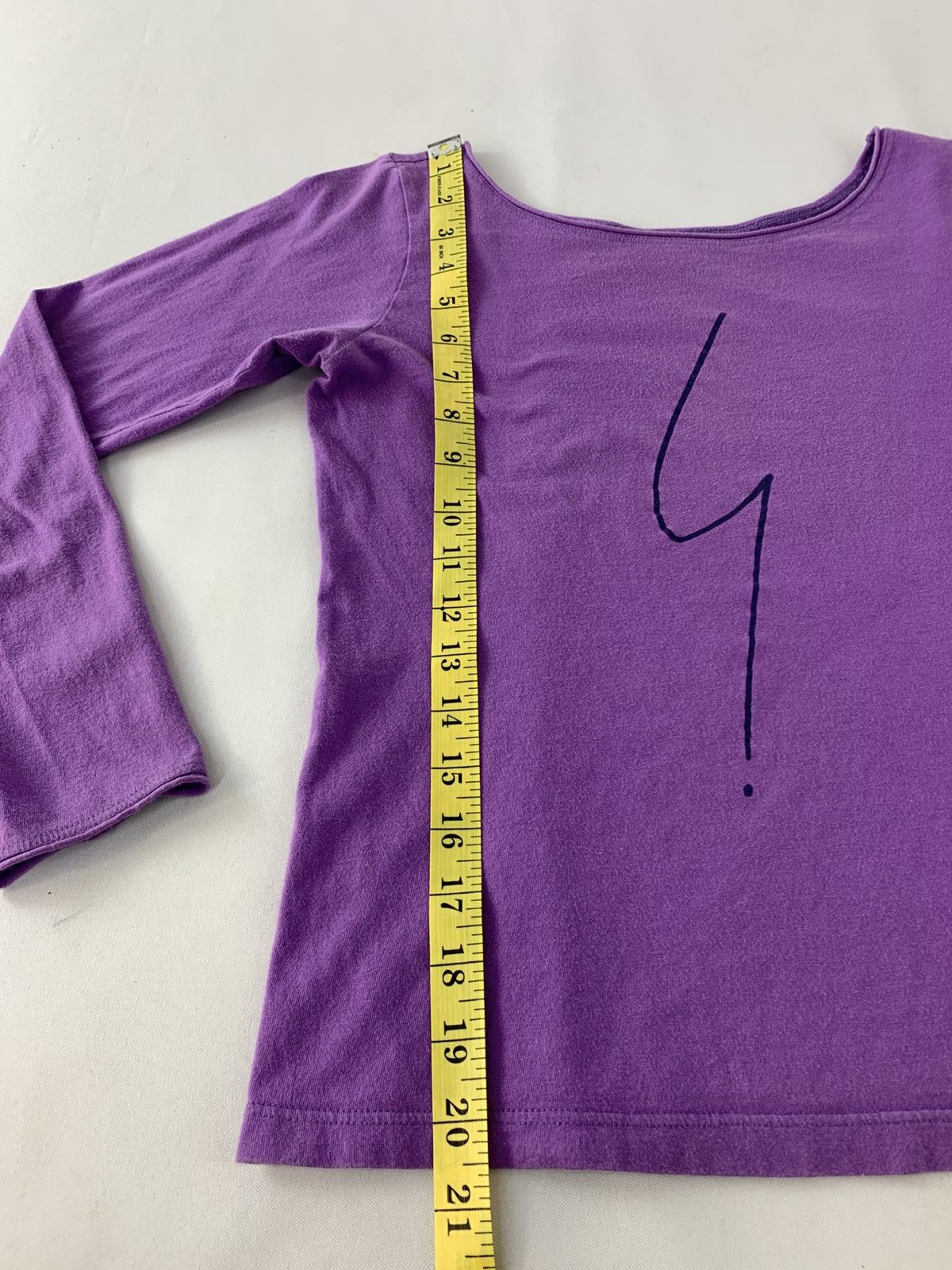 agnes b. 90s Agnes B Paris Longsleeve Embroidery Logo Tee Size S / US 4 / IT 40 - 9 Thumbnail