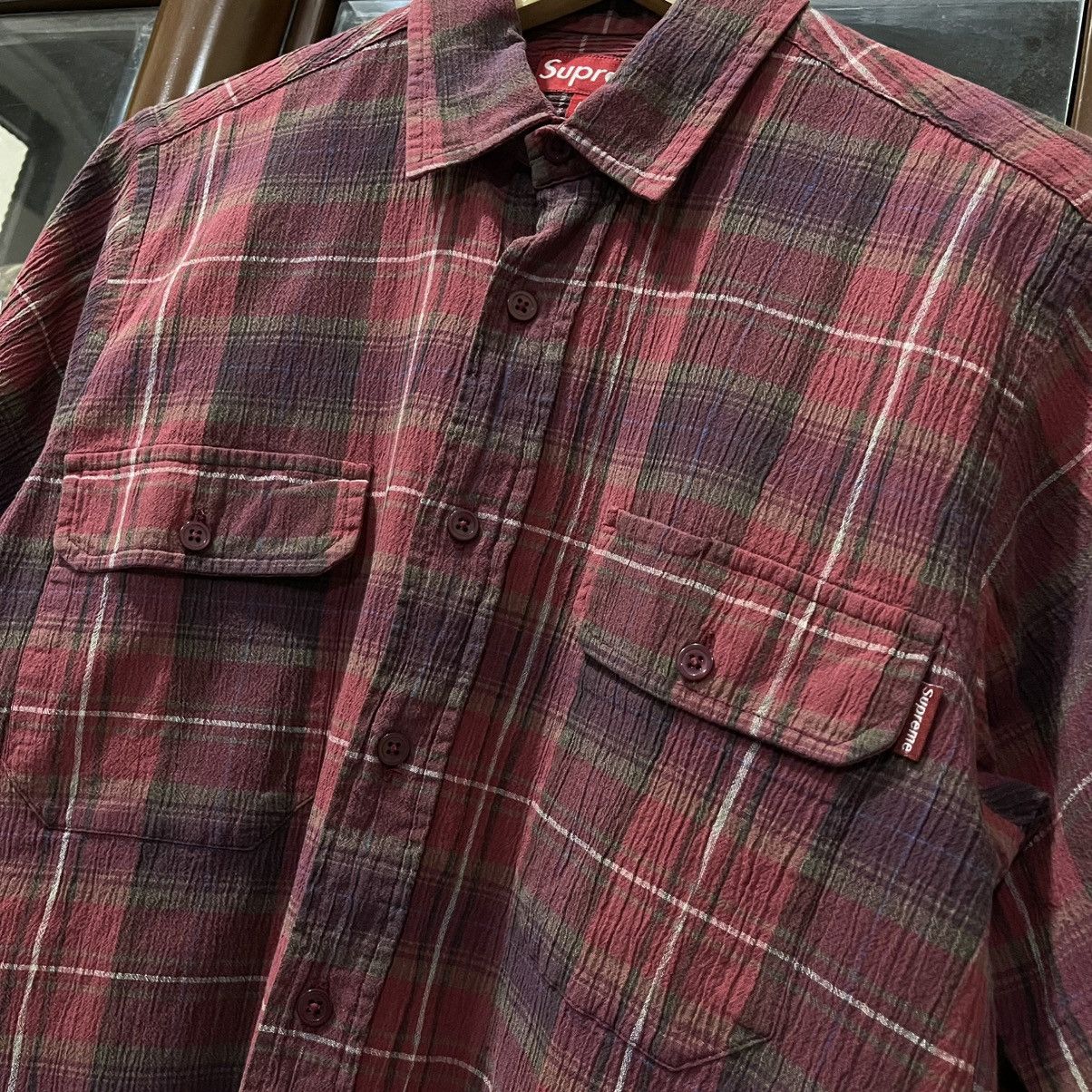 Supreme Vintage supreme plaid button shirt Size US M / EU 48-50 / 2 - 3 Thumbnail