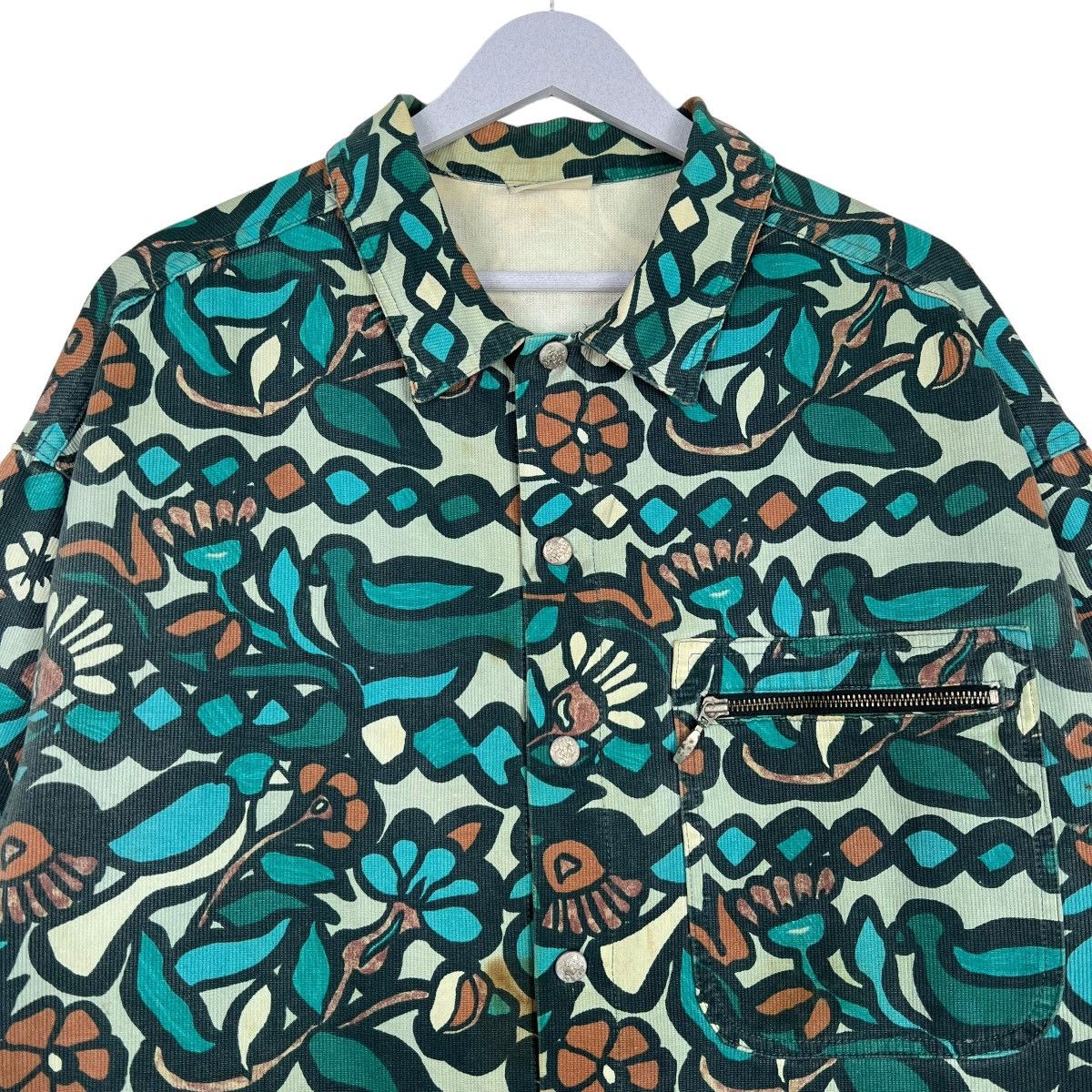 Oxbow 🔥 VINTAGE OXBOW OVER PRINT FLOWER JACKET MADE IN ITALY Size US M / EU 48-50 / 2 - 3 Thumbnail