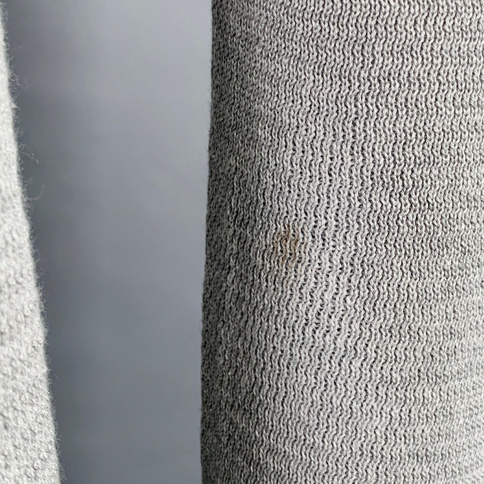 Emporio Armani EMPORIO ARMANI Size 38 Grey Waffle Knit Scoop Neck Pullover Size US S / EU 44-46 / 1 - 5 Thumbnail