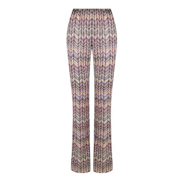 Missoni o1g2r1mq1124 Trouser in Multicolor Size 27" / US 4 / IT 40 - 2 Thumbnail