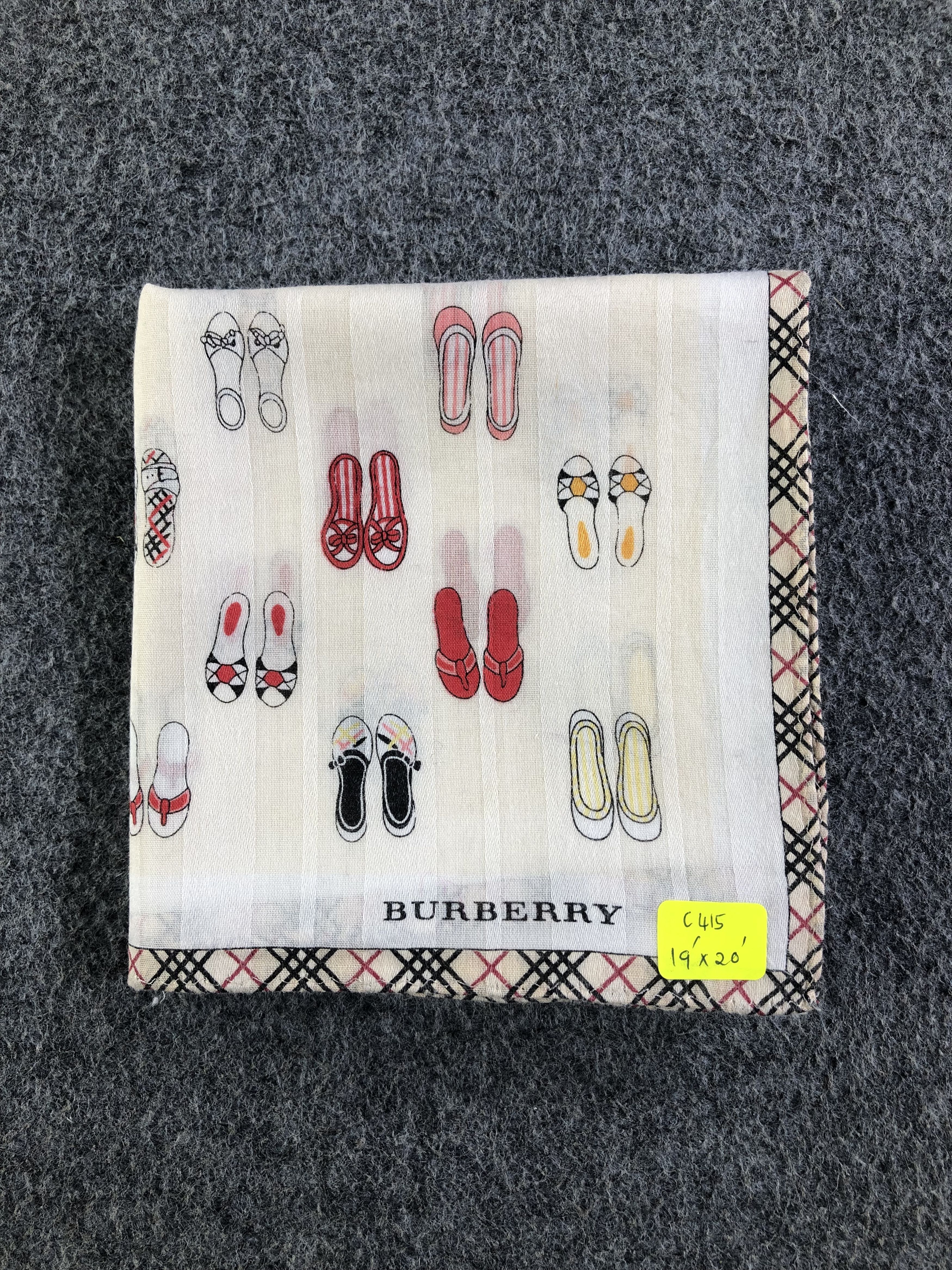 Burberry Burberry Handkerchief / Bandana / Neckerchief C415 Size ONE SIZE - 6 Thumbnail