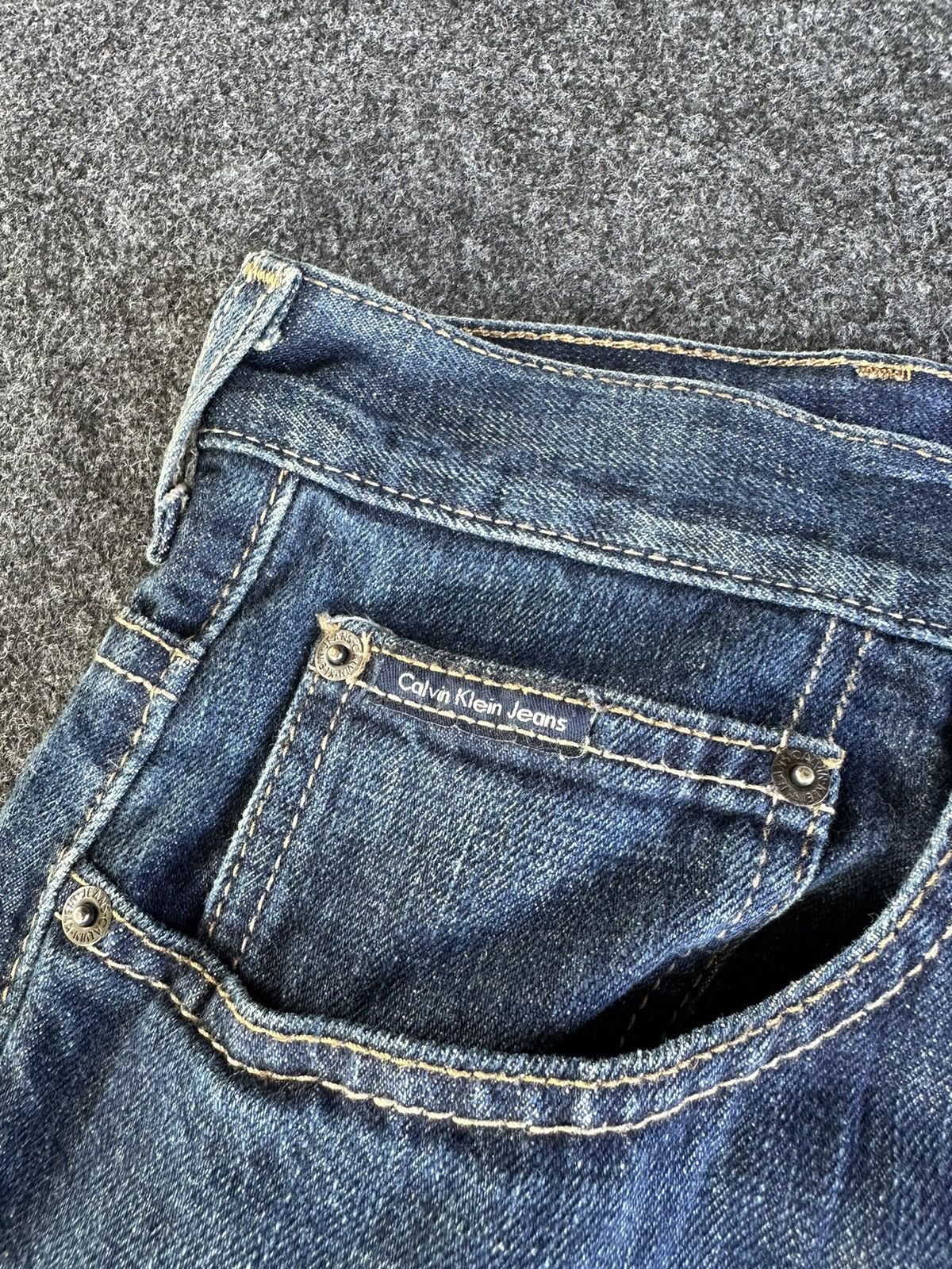 Calvin Klein × Designer × Vintage Vintage Calvin Klein Denim Big Size D275 Size US 40 / EU 56 - 10 Thumbnail