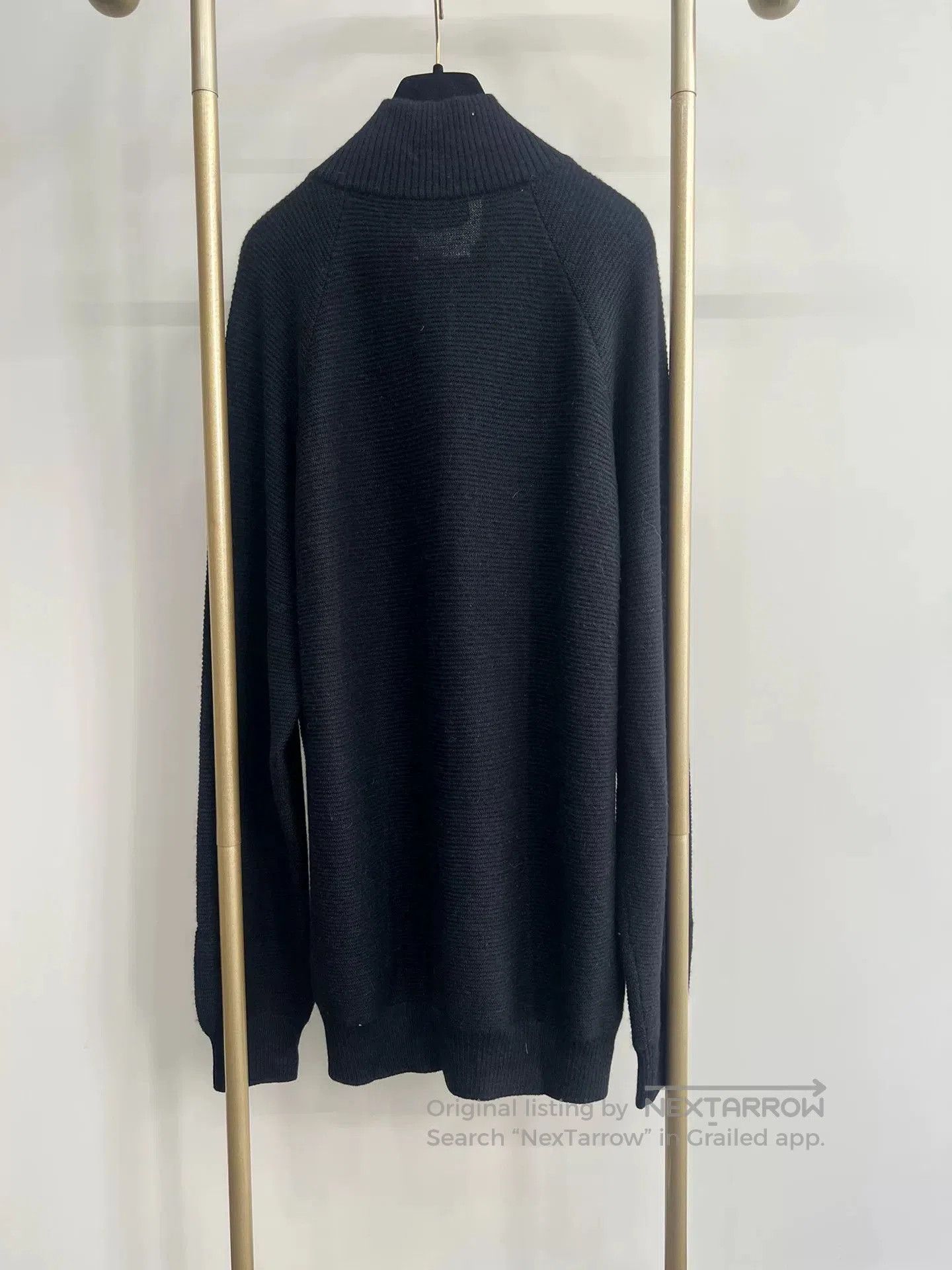 Hermes Hermes Alpaca Knit Zip Jacket XXL. Size US XXL / EU 58 / 5 - 2 Thumbnail