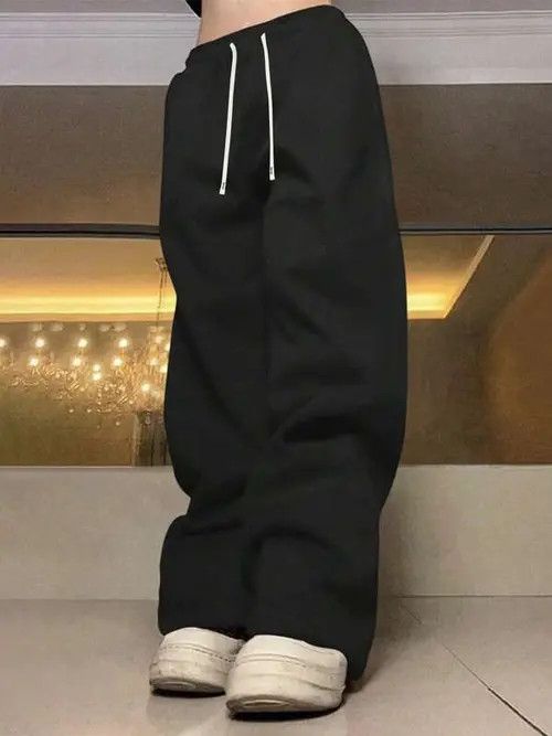 Japanese Brand DRIP Loose Y2K Sweatpants Size US 32 / EU 48 - 3 Thumbnail