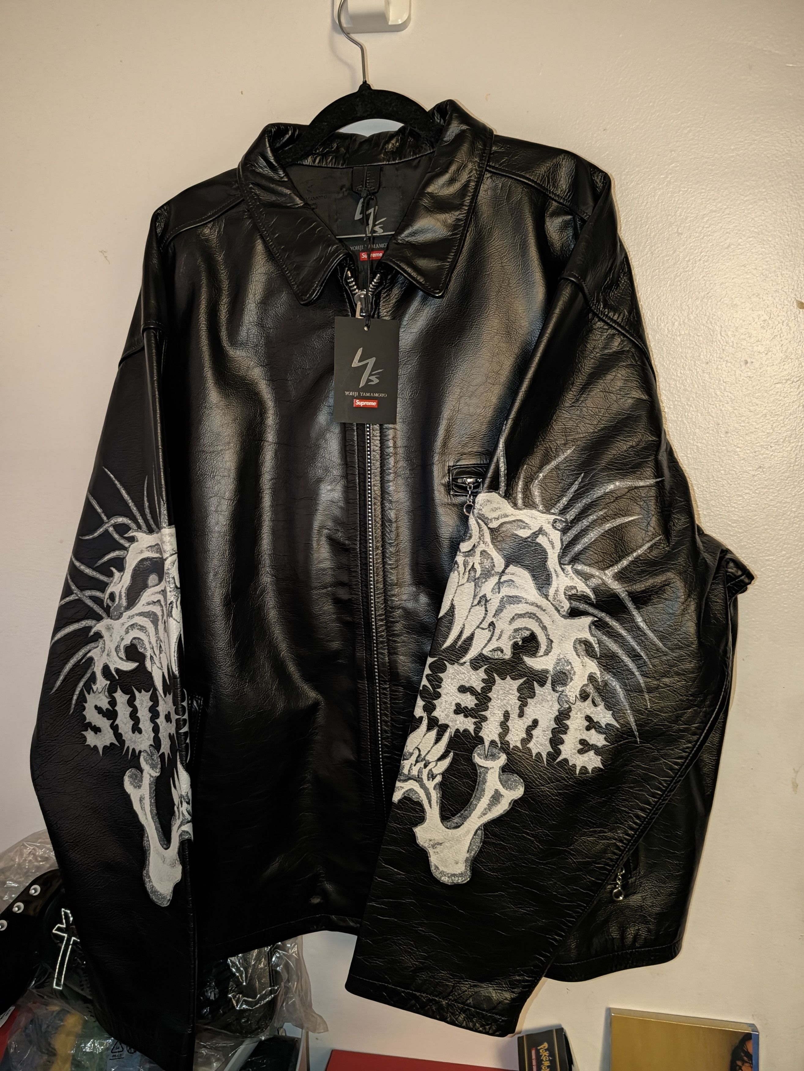 Supreme × Yohji Yamamoto Supreme x Yohji Yamamoto Leather Work