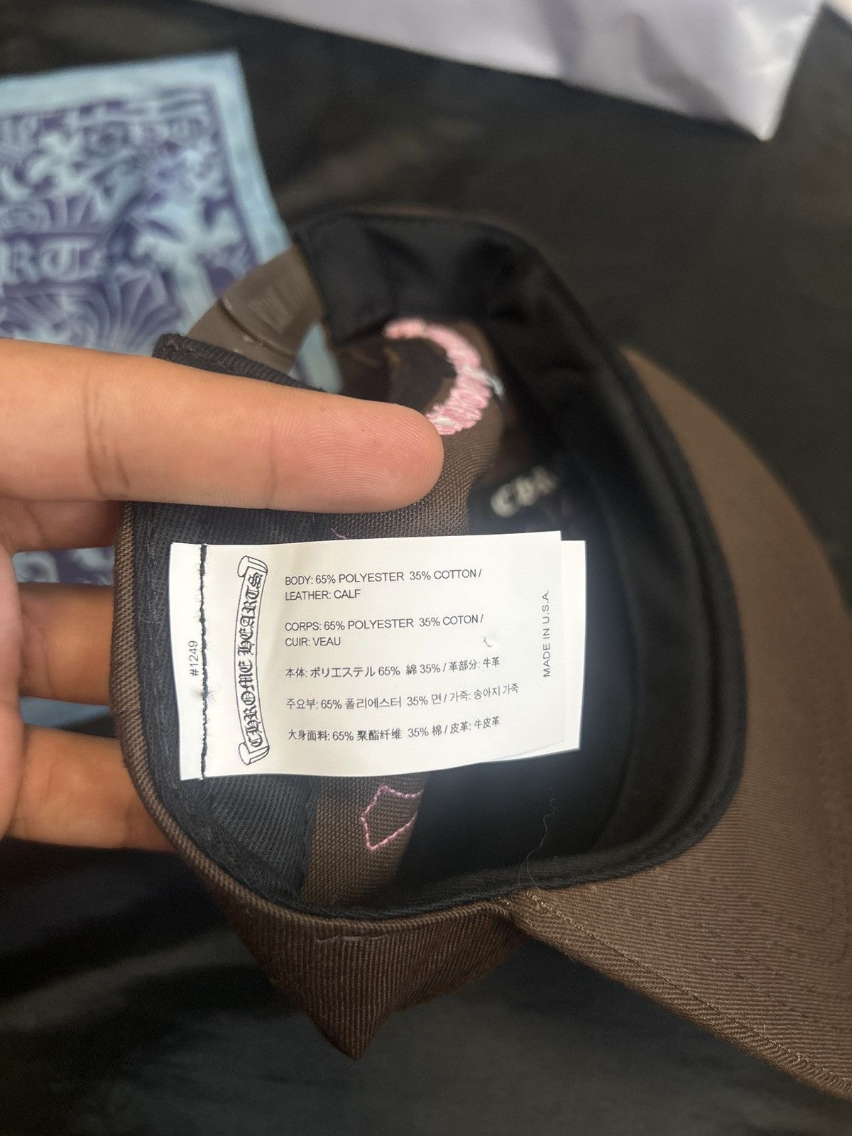 Chrome Hearts Chrome Hearts Pink/Brown Hat with Pink Patches. STUPID RARE. Size ONE SIZE - 8 Thumbnail
