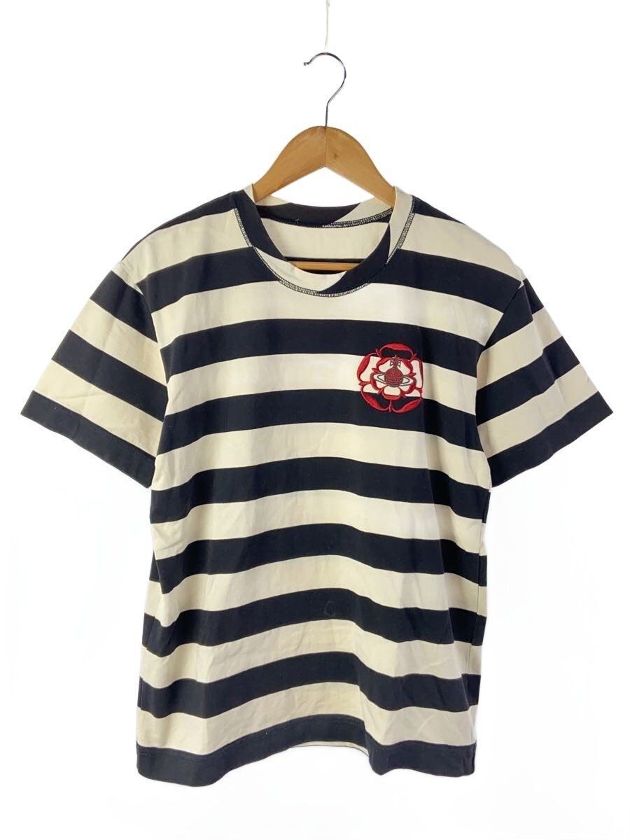 Vivienne Westwood Flower Orb Striped Tee Size US S / EU 44-46 / 1 - 1 Thumbnail