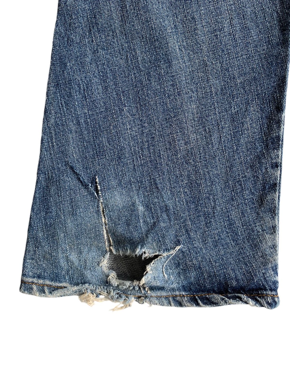 PPFM BreathMint Brthbeath Japanese Punk style Distressed Denim🎌☠️ Size US 34 / EU 50 - 21 Thumbnail