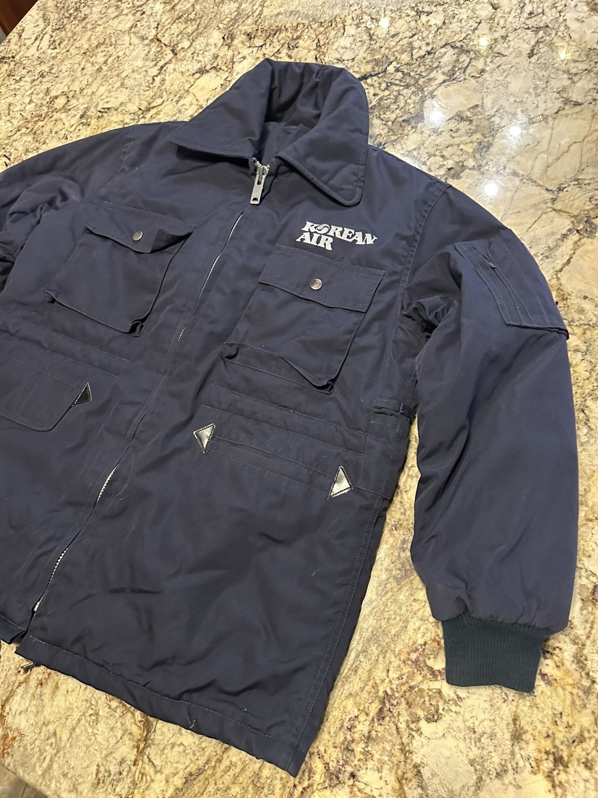 Other × Vintage Korean air flight jacket vintage heavyweight Size US L / EU 52-54 / 3 - 3 Thumbnail