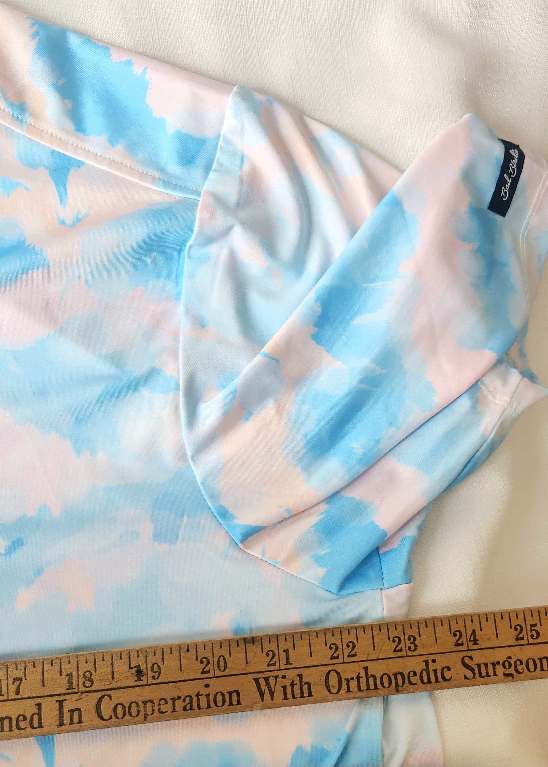 Bad Birdie Bad Birdie Cotton Caddy Golf Polo XL watercolor multicolored Size US XL / EU 56 / 4 - 7 Thumbnail