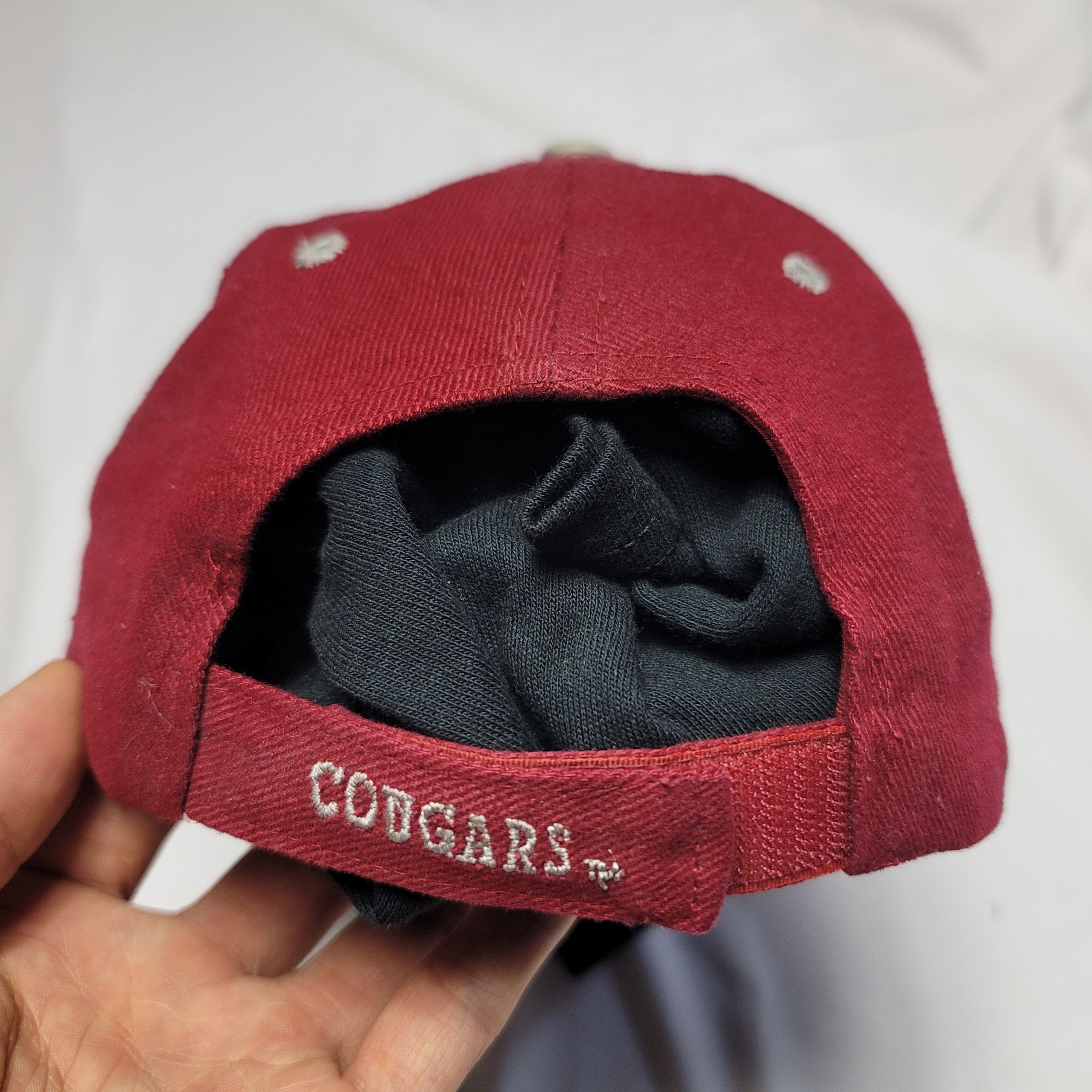 NCAA Washington State Cougars Red Baseball Cap WSU Size ONE SIZE - 2 Thumbnail