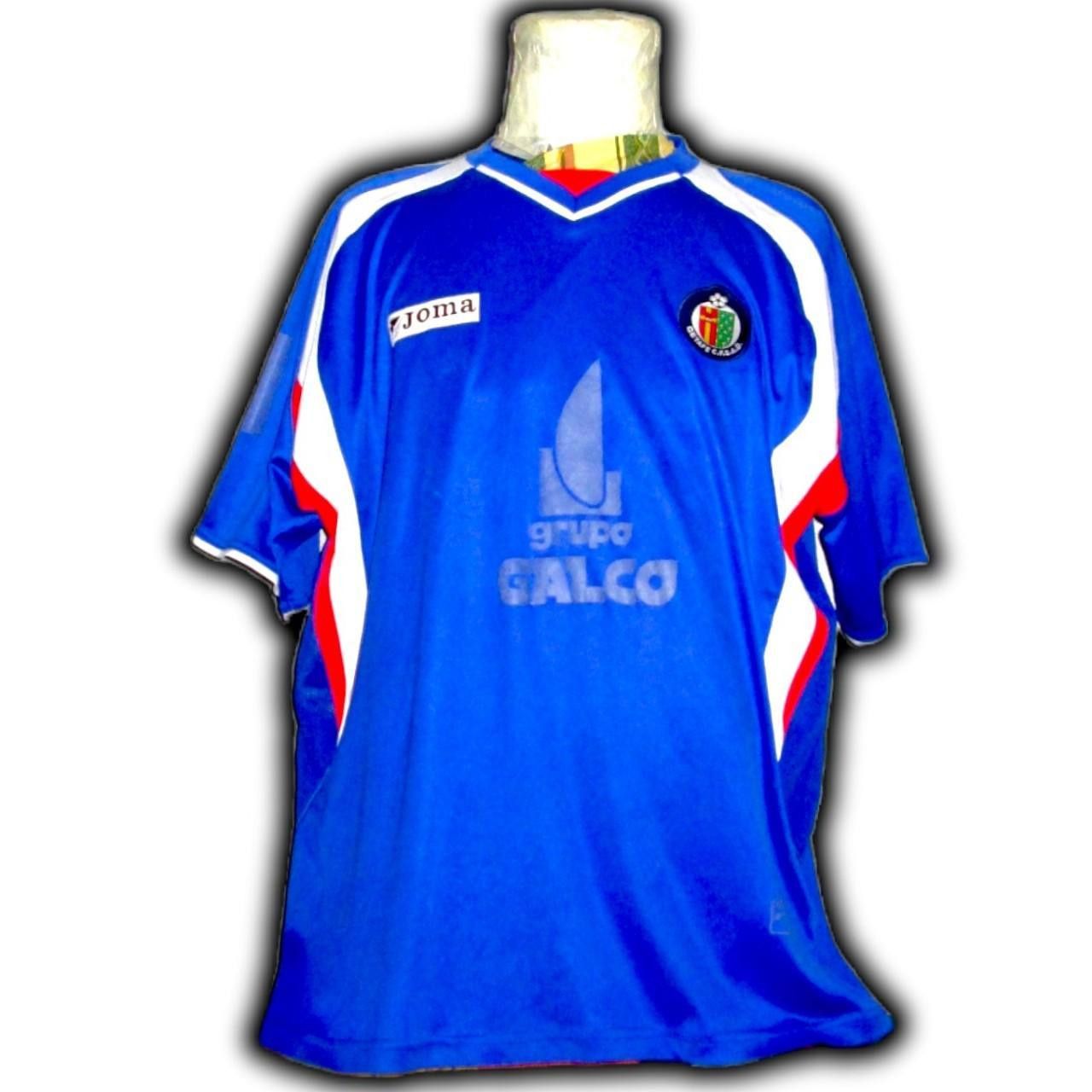 Joma Cf Getafe Spain 2005 2006 Home Shirt Jersey Size US XL / EU 56 / 4 - 1 Thumbnail