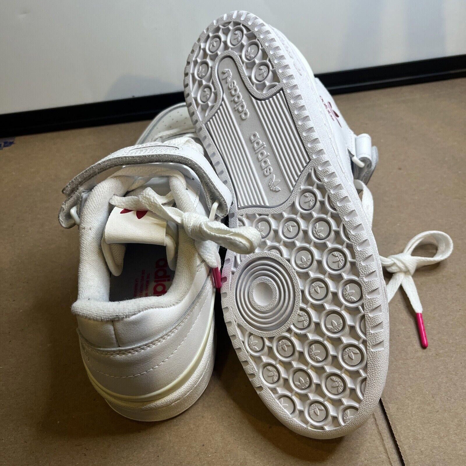 Adidas Size 7.5 - adidas Forum Low White Shock Pink W Size US 7.5 / IT 37.5 - 4 Thumbnail