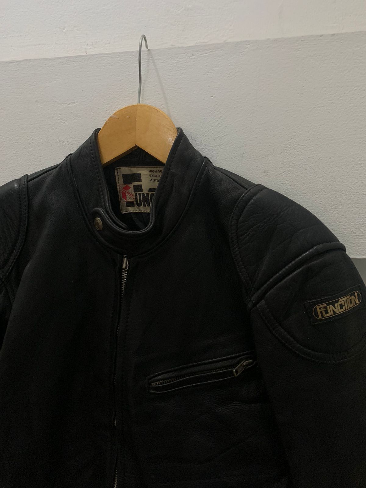 14th Addiction × Japanese Brand × KMRii Function the bike leather jacket Size US S / EU 44-46 / 1 - 2 Thumbnail