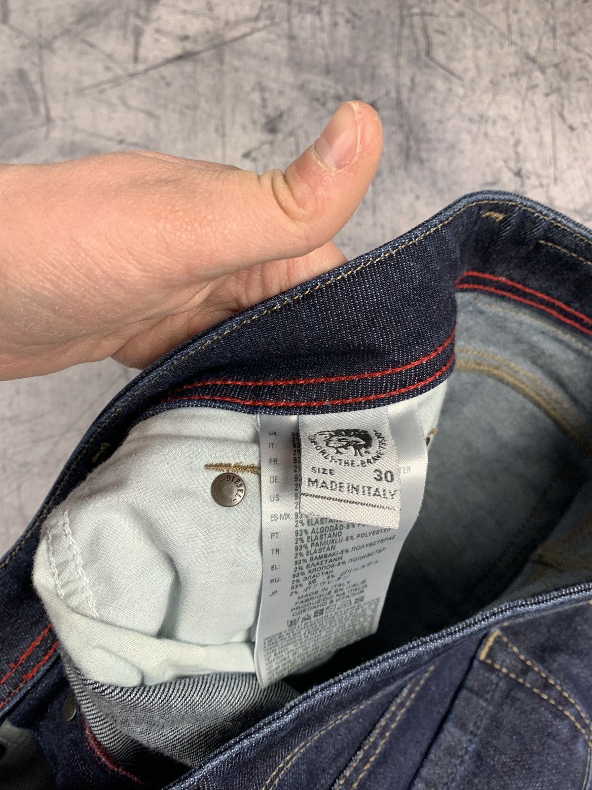 Diesel Diesel Industry luxury jeans designer casual Size US 30 / EU 46 - 11 Thumbnail