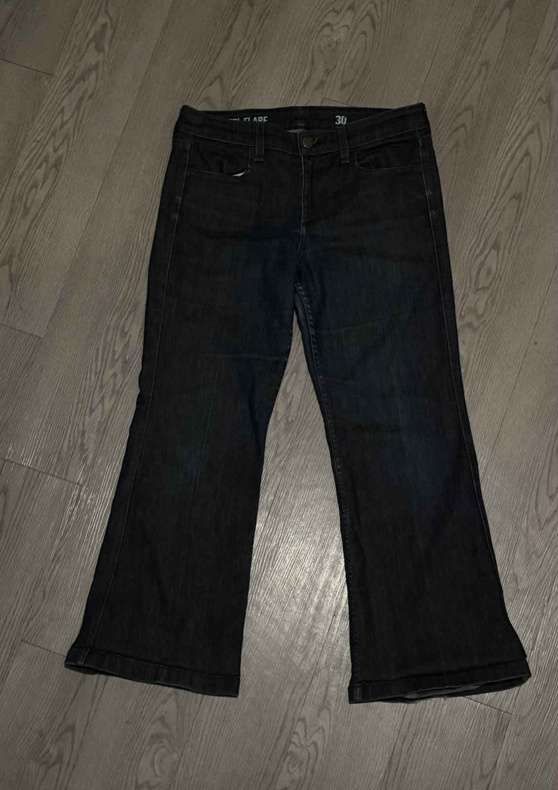 Other If Six Was Nine Style Raw Denim Flared Jeans Size US 30 / EU 46 - 1 Thumbnail