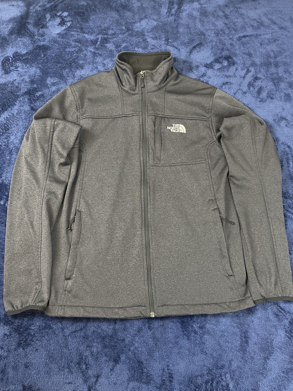 The North Face The North Face Men’s Large Dark Gray Full Zip Fleece Jacket Size US L / EU 52-54 / 3 - 1 Thumbnail
