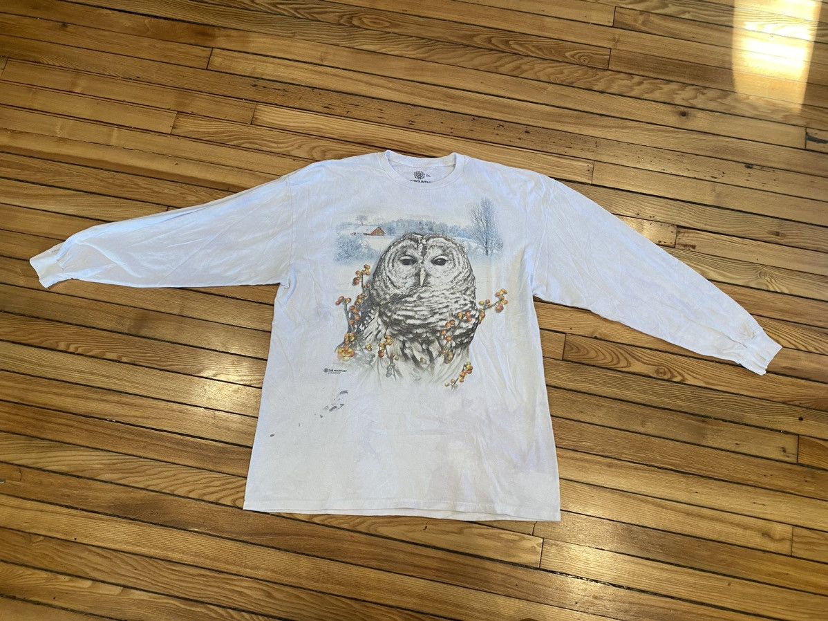 The Mountain The mountain owl long sleeve tshirt xxl Size US XXL / EU 58 / 5 - 1 Thumbnail