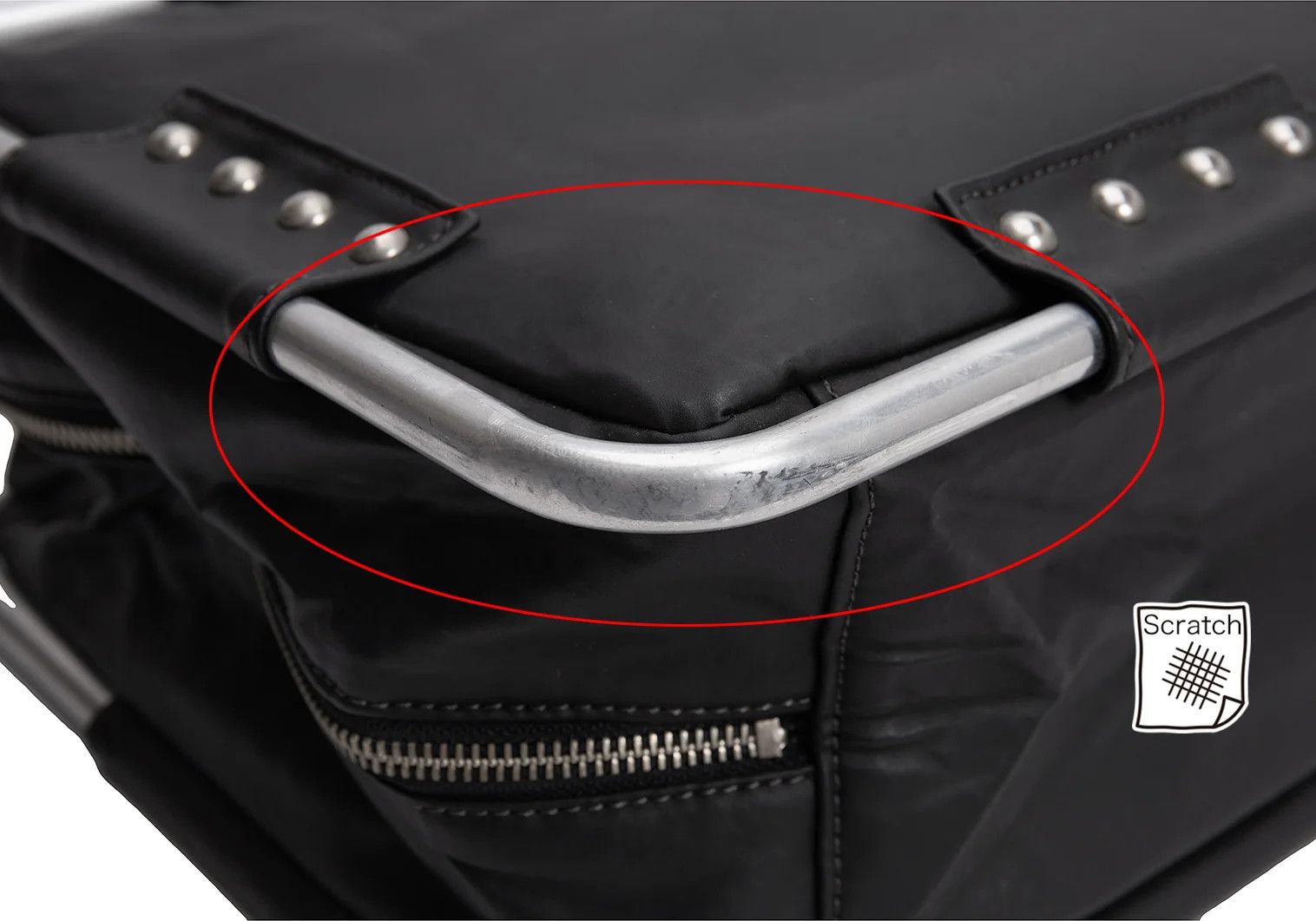 Jean Paul Gaultier Metal Frame Briefcase in Black Size ONE SIZE - 8 Thumbnail