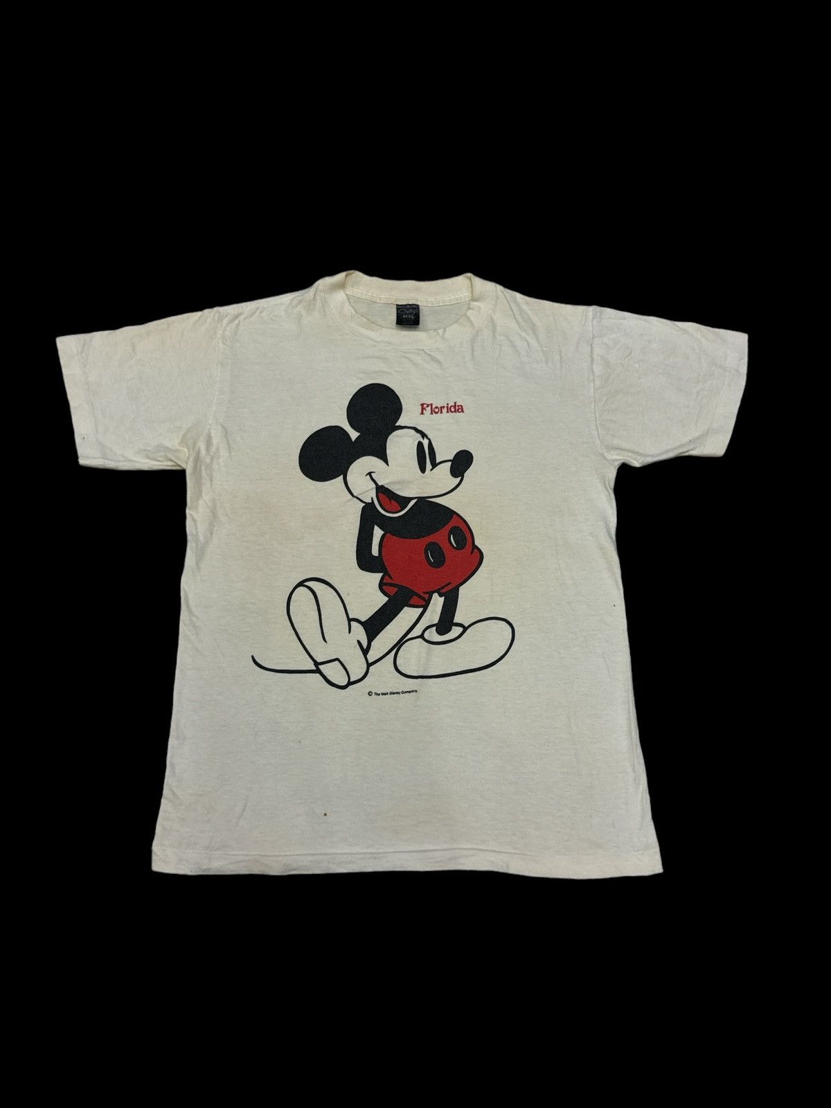 Disney × Mickey Mouse × Vintage VINTAGE 1980s MICKEY MOUSE FLORIDA SHIRT Size US M / EU 48-50 / 2 - 1 Thumbnail