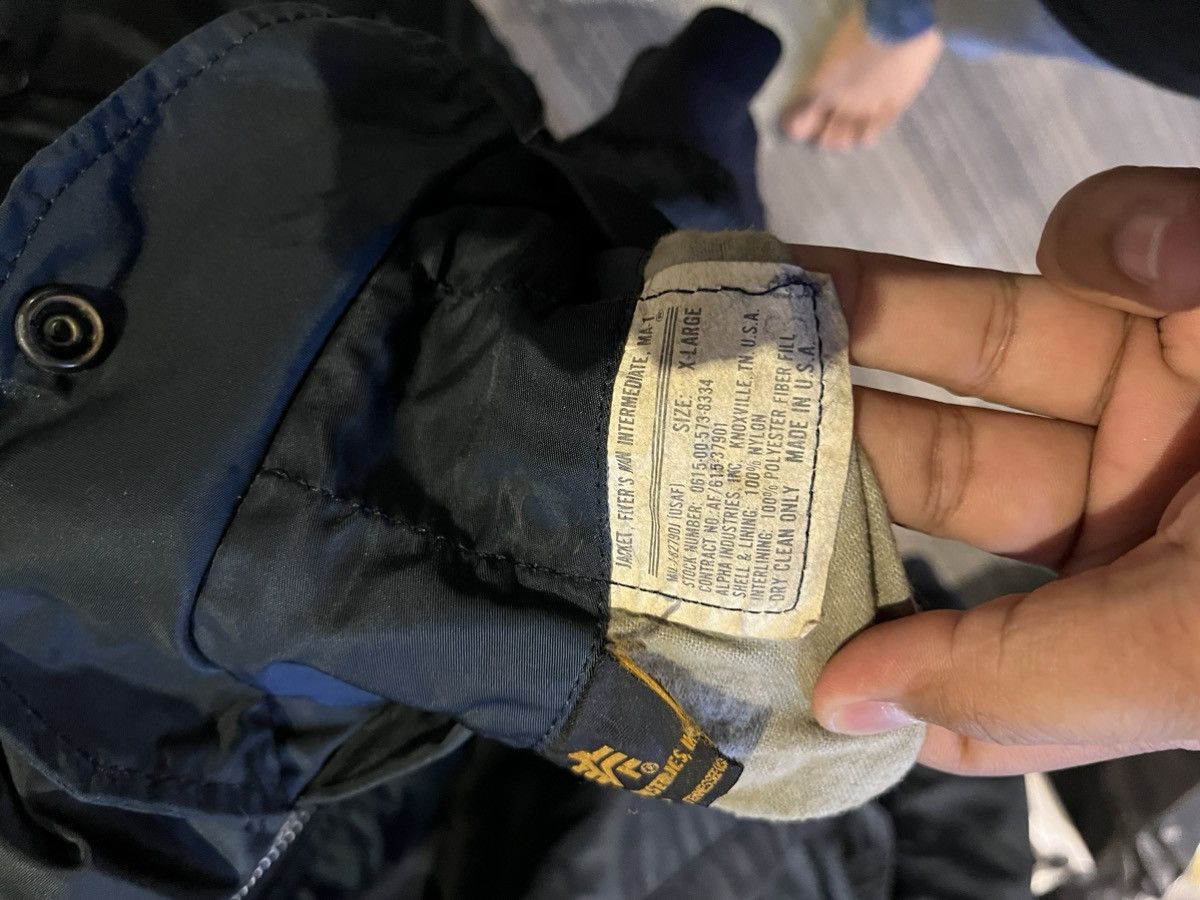 Alpha Industries × Vintage Vintage black reverse bombers MA-1 Alpha industries Size US XL / EU 56 / 4 - 4 Thumbnail