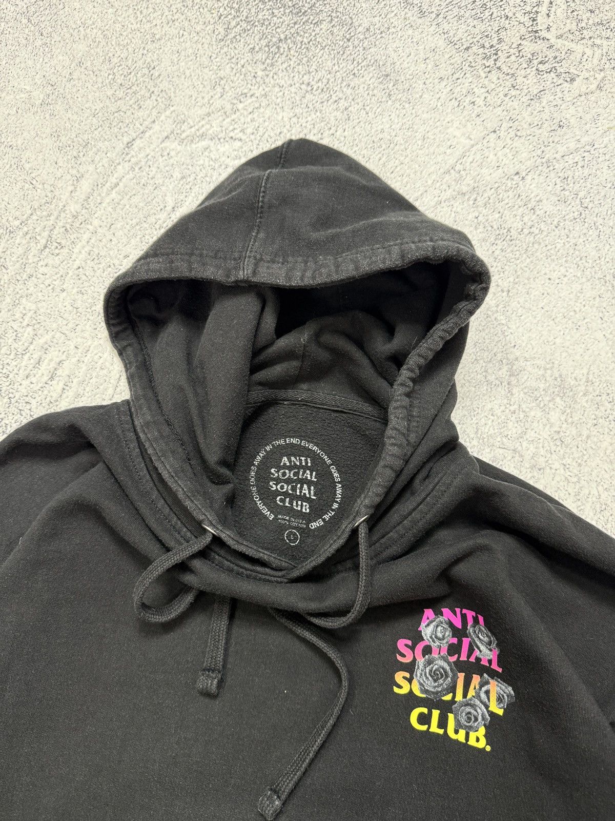 Anti Social Social Club ASSC Anti Social Social Club In The Lead Hoodie 'Black' Size US L / EU 52-54 / 3 - 11 Thumbnail