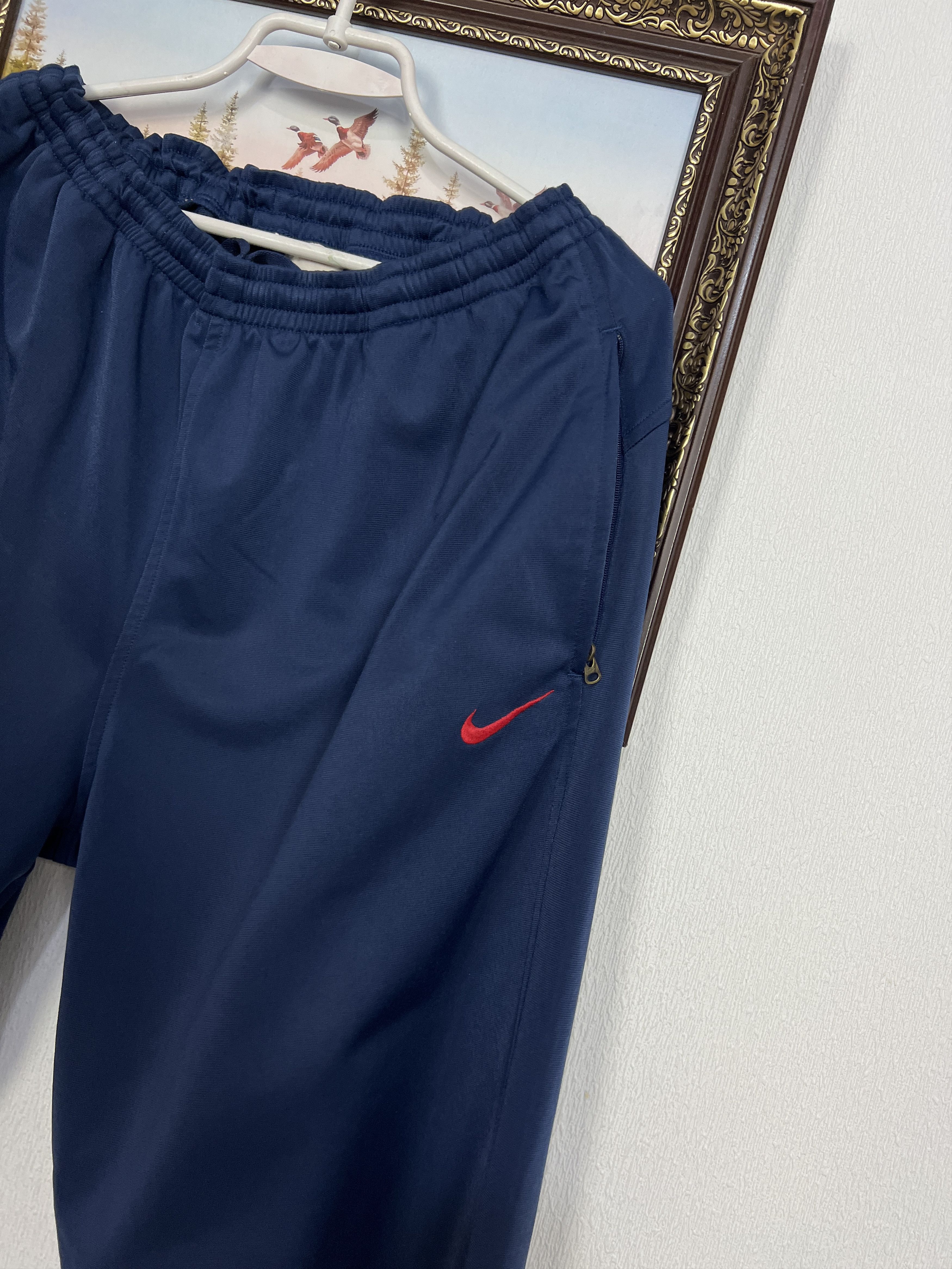 Nike Vintage Barcelona Football Pants Soccer Sweatpants Athletic Size US 36 / EU 52 - 2 Thumbnail