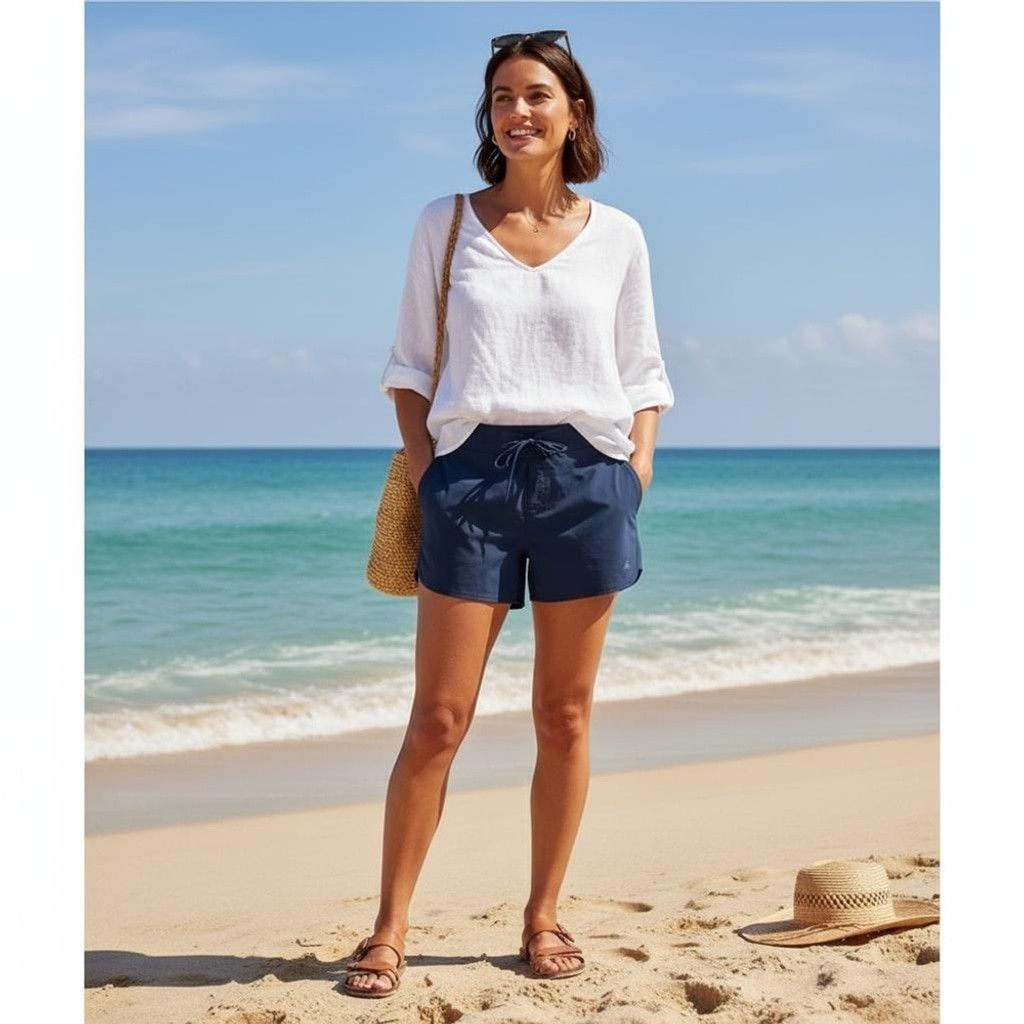 Prana Prana Blue Board Shorts Size Small Size 31" - 1 Thumbnail