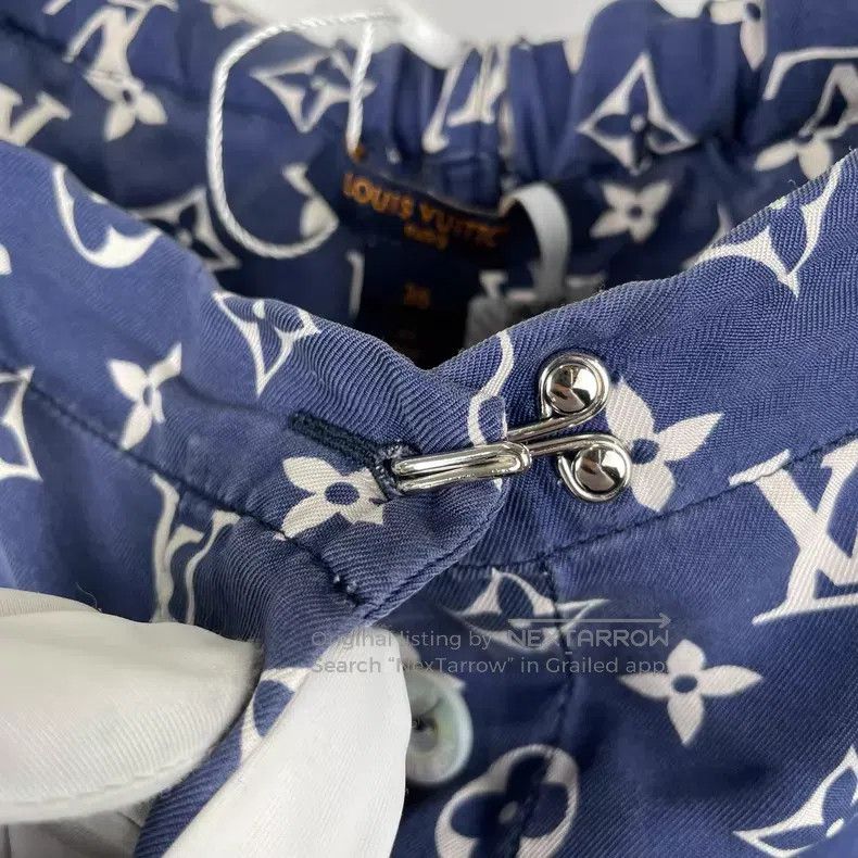 Louis Vuitton Louis Vuitton Mulberry silk shorts Size US 36 / EU 52 - 3 Thumbnail