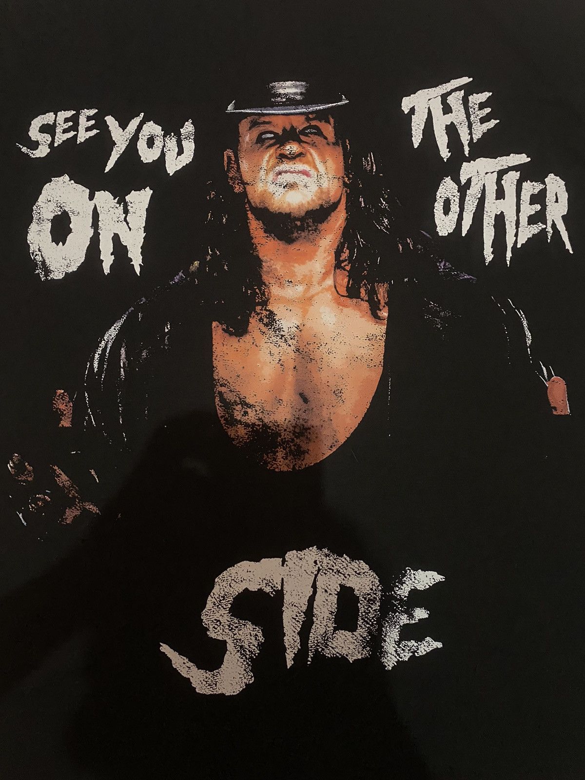 Vintage × WCW/nWo × WWF 🔥RARE🔥 The Undertaker Smackdown Wrestling Mankind boot tee Size US L / EU 52-54 / 3 - 4 Thumbnail