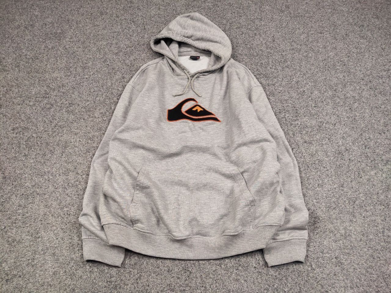 Quiksilver Vintage 90's Quiksilver Logo Gray Hoodie Y2K Hype Style Size US L / EU 52-54 / 3 - 2 Thumbnail