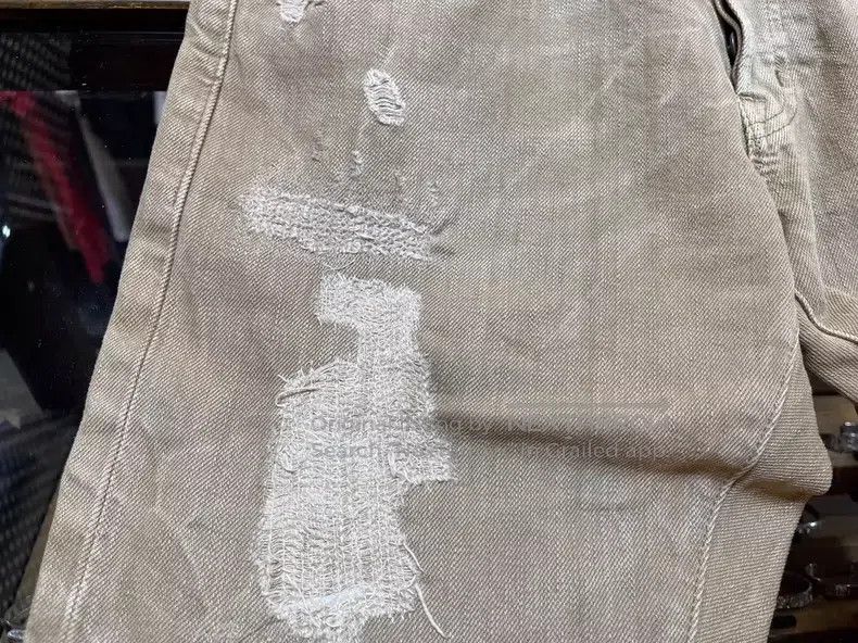 RRL Ralph Lauren RRL Ralph Lauren Patching destroys vintage jeans Size US 32 / EU 48 - 8 Thumbnail