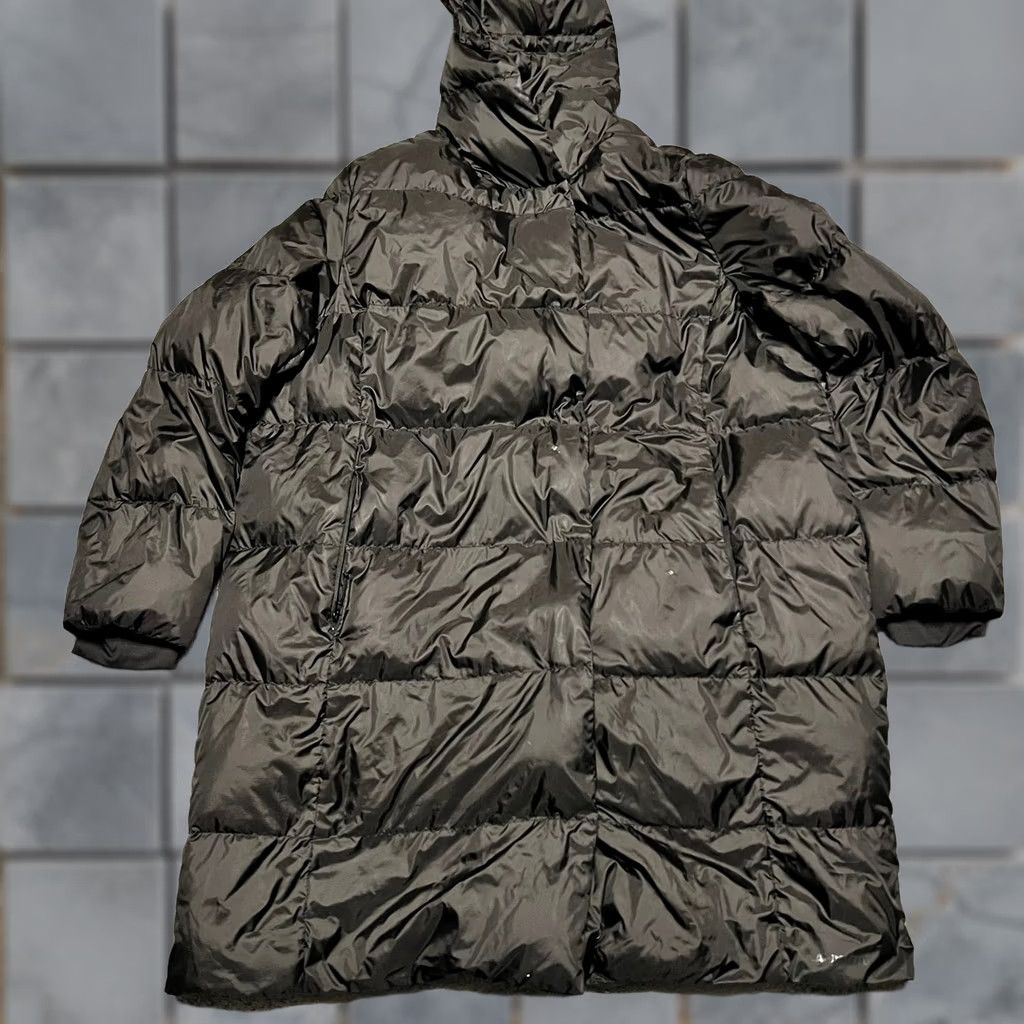 Lands' End Lands' End Coat Womens Plus 2XL Black Hooded Parka Snap Long Puffer Jacket Size XXL / US 16-18 / IT 52-54 - 1 Thumbnail