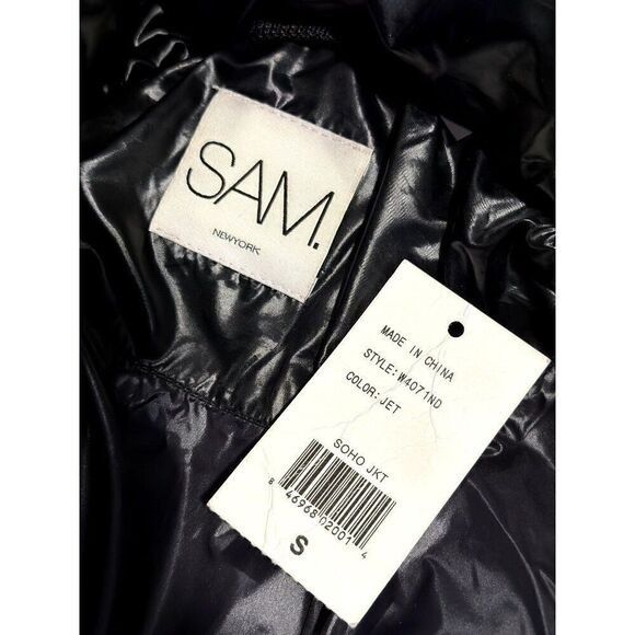 SAM. SAM New York Soho Mid-Length Puffer in Jet Size S Size S / US 4 / IT 40 - 6 Thumbnail