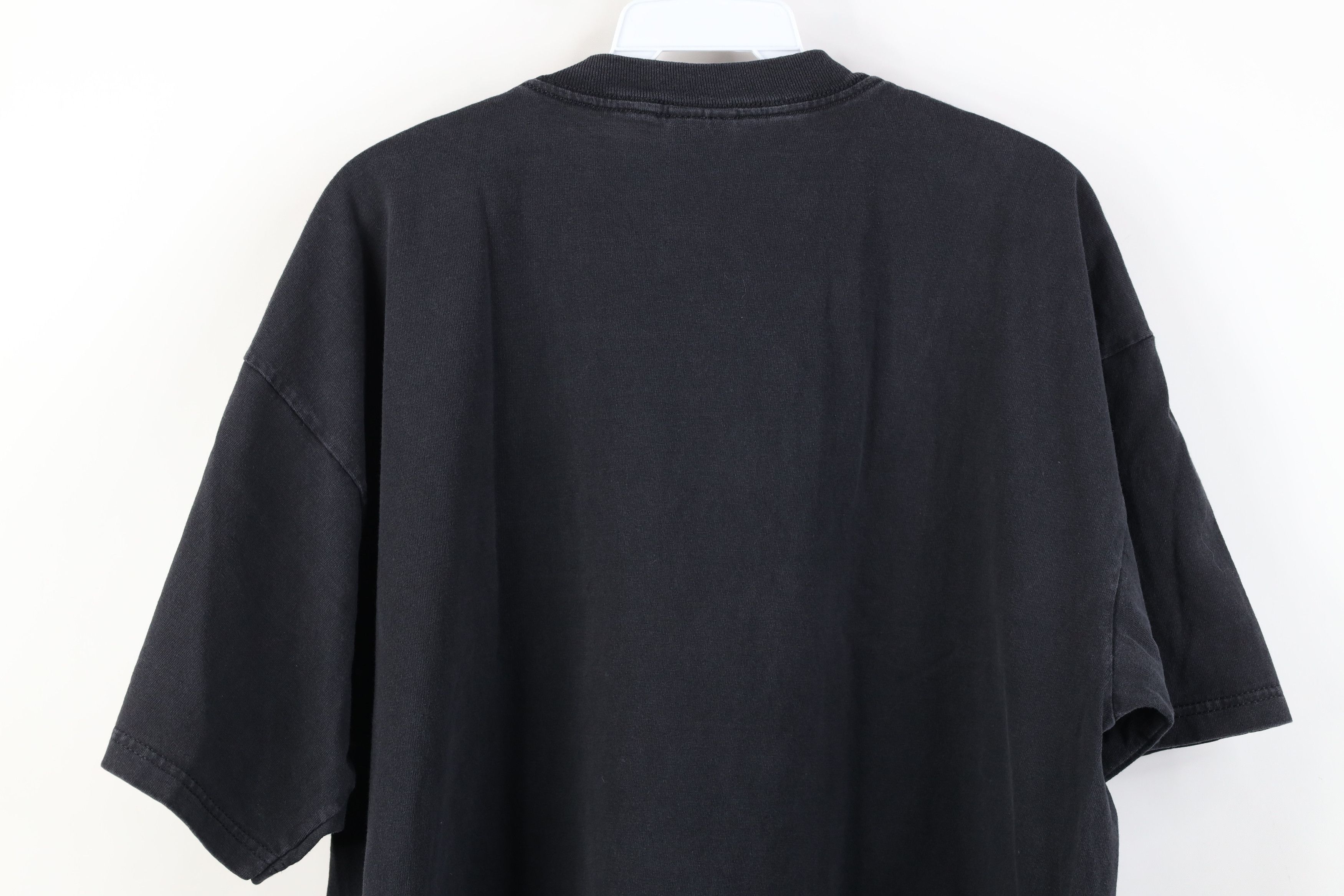 Gildan Vintage Y2K Caterpillar Cat Michigan Spell Out T-Shirt Black Size US XL / EU 56 / 4 - 13 Thumbnail