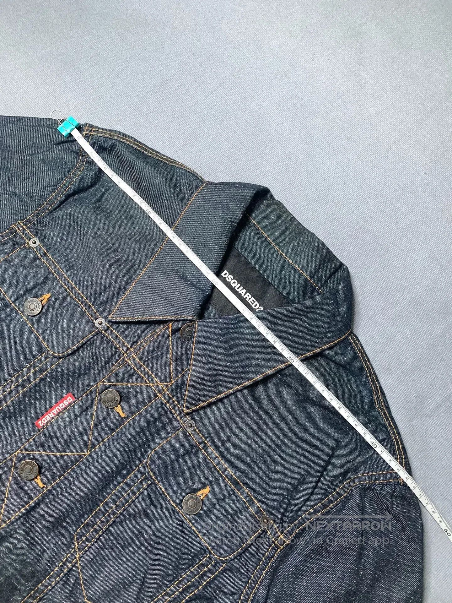 Dsquared2 Dsquared2 Distressed Denim Jacket. Size US L / EU 52-54 / 3 - 5 Thumbnail