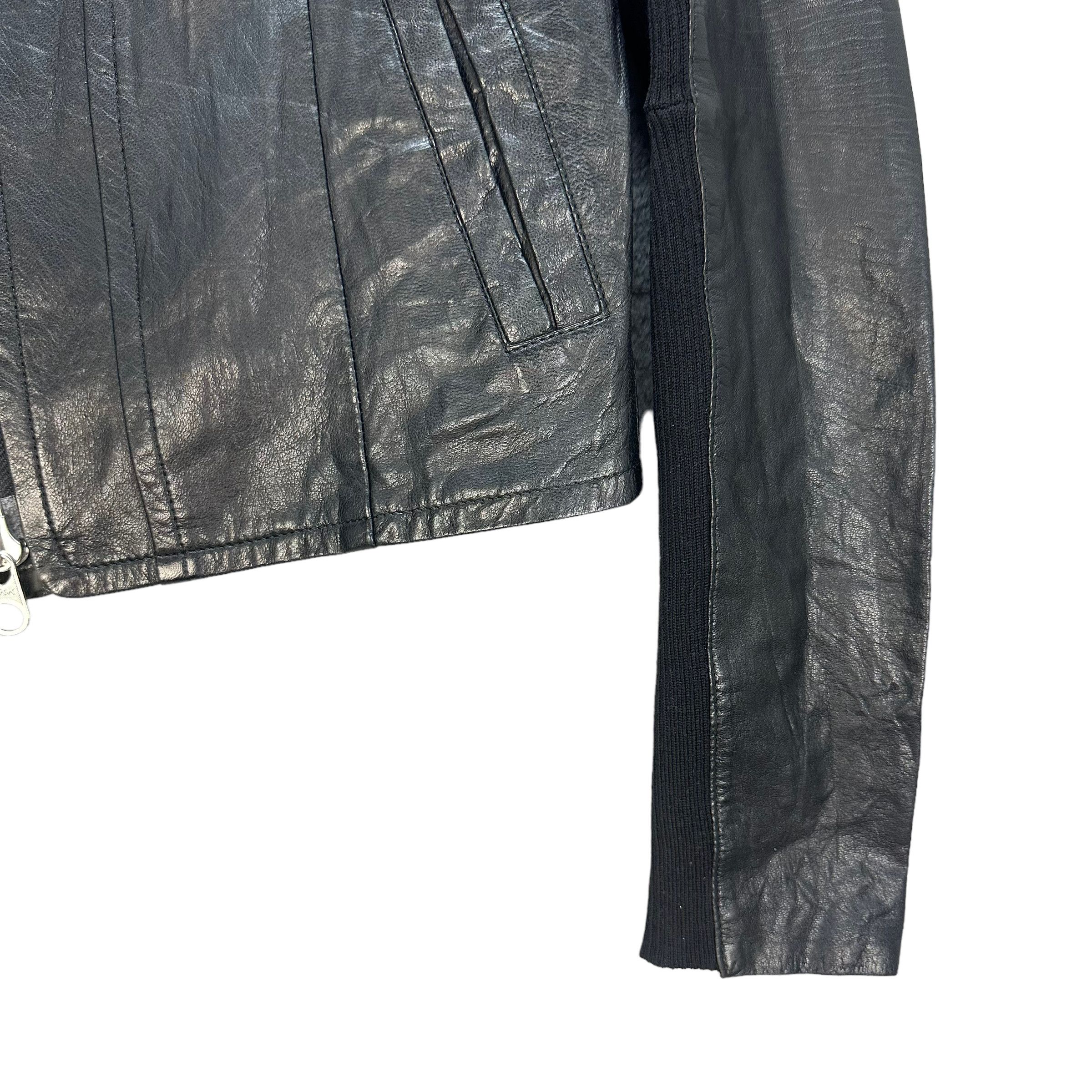 Eternal ETERNAL RISE DERLEATHER HYBRID CROPPED JACKET #7859-185 Size XS / US 0-2 / IT 36-38 - 5 Thumbnail