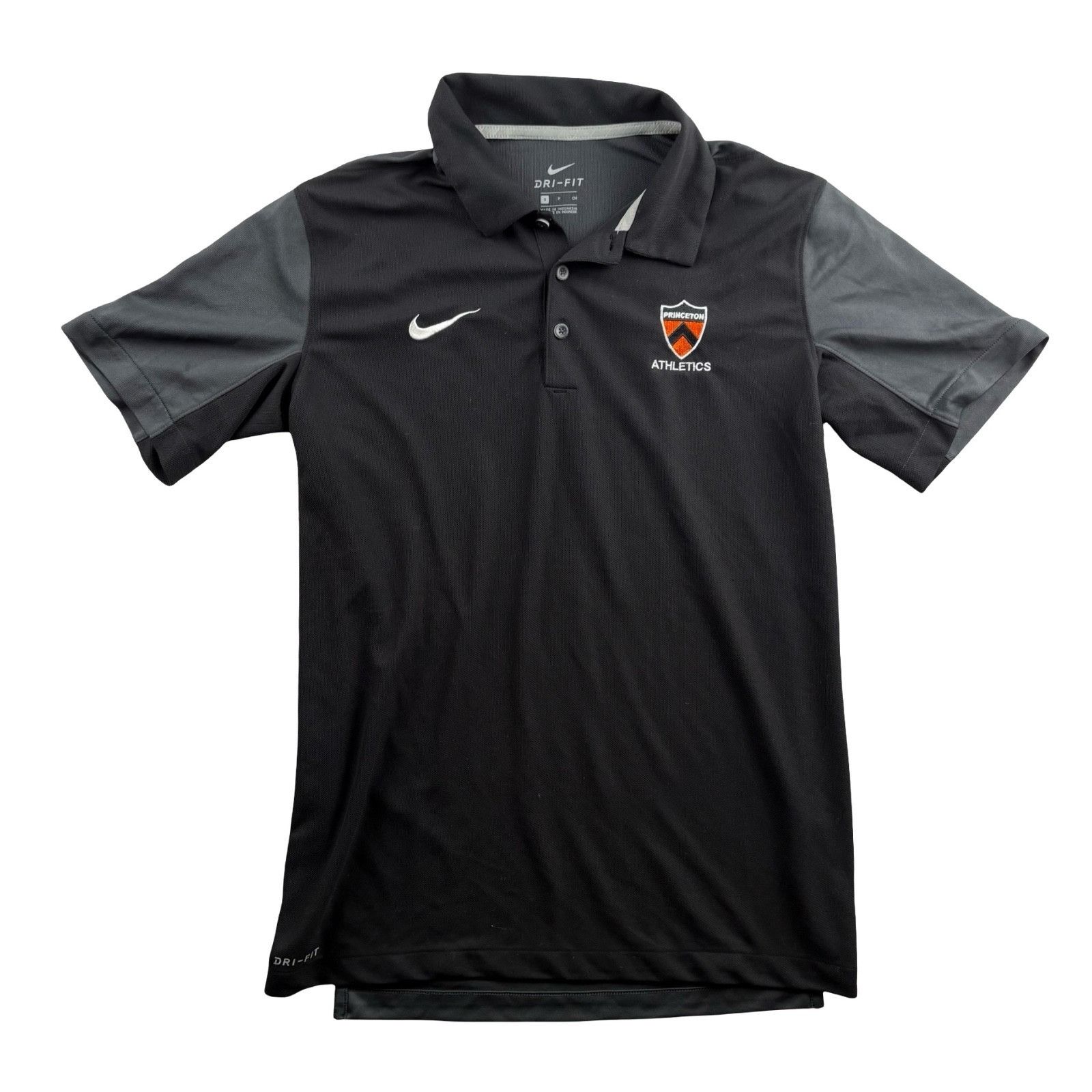 Nike Princeton Tigers x Nike Men’s Dri-Fit Polo Shirt Black • Sma Size US S / EU 44-46 / 1 - 2 Thumbnail