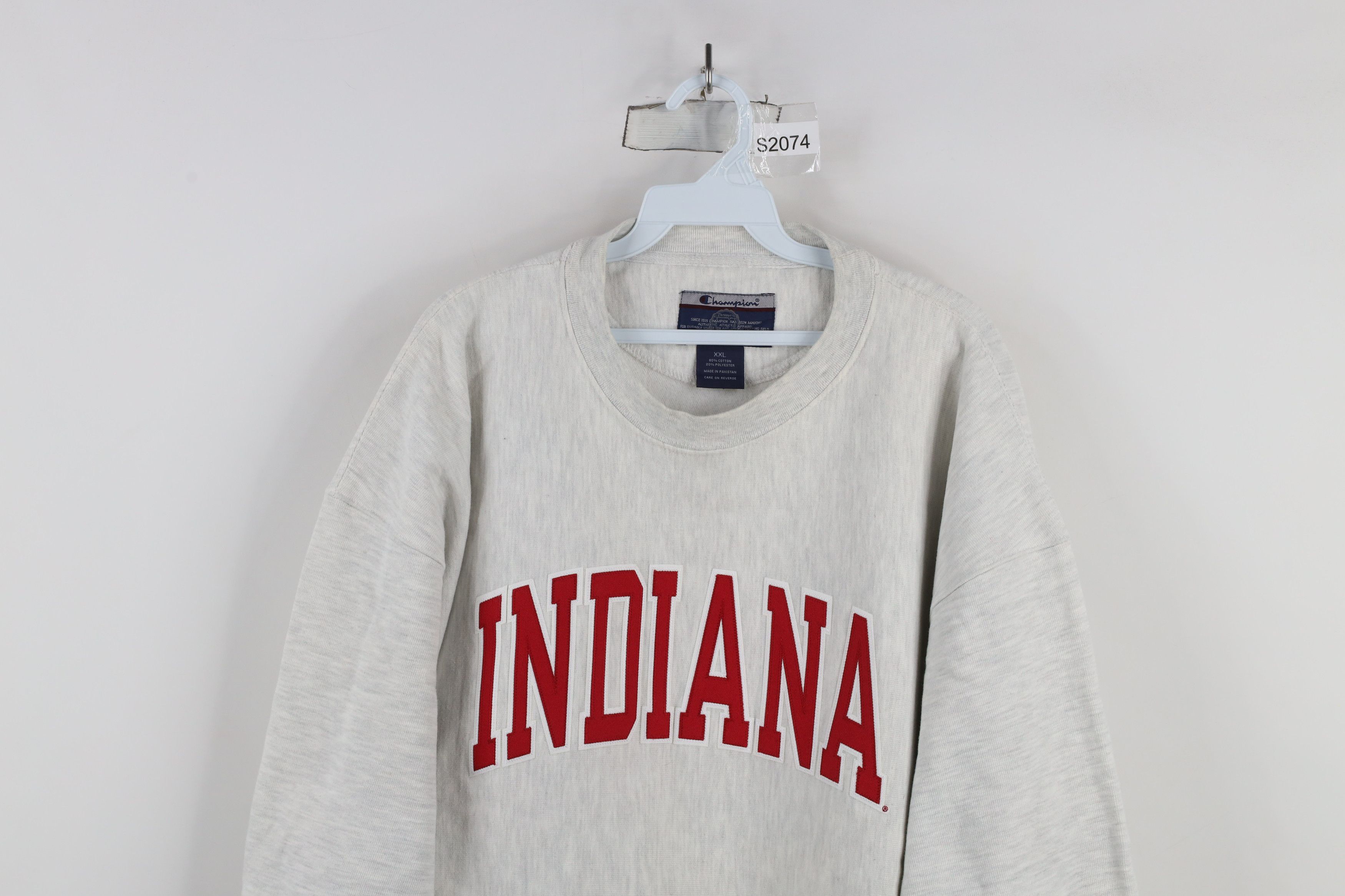 Champion × Vintage Vintage 90s Champion Reverse Weave University Sweatshirt Size US XXL / EU 58 / 5 - 2 Thumbnail