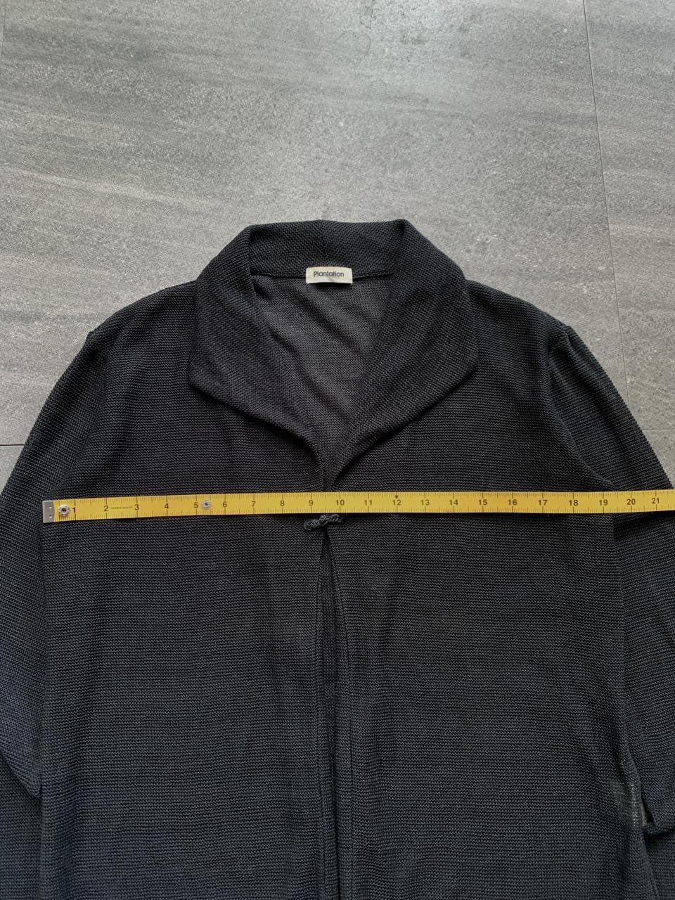 Issey Miyake FREE TAX! Plantation Cheongsam Closure Knit Cardigan Size US S / EU 44-46 / 1 - 9 Thumbnail