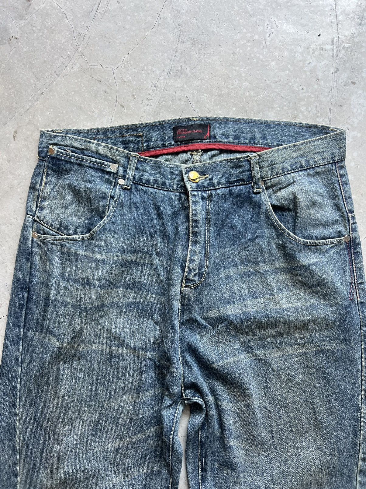 Levi's Levis Engineered Twisted Jeans Tag W34 Actual 35x30.5 Size US 34 / EU 50 - 2 Thumbnail
