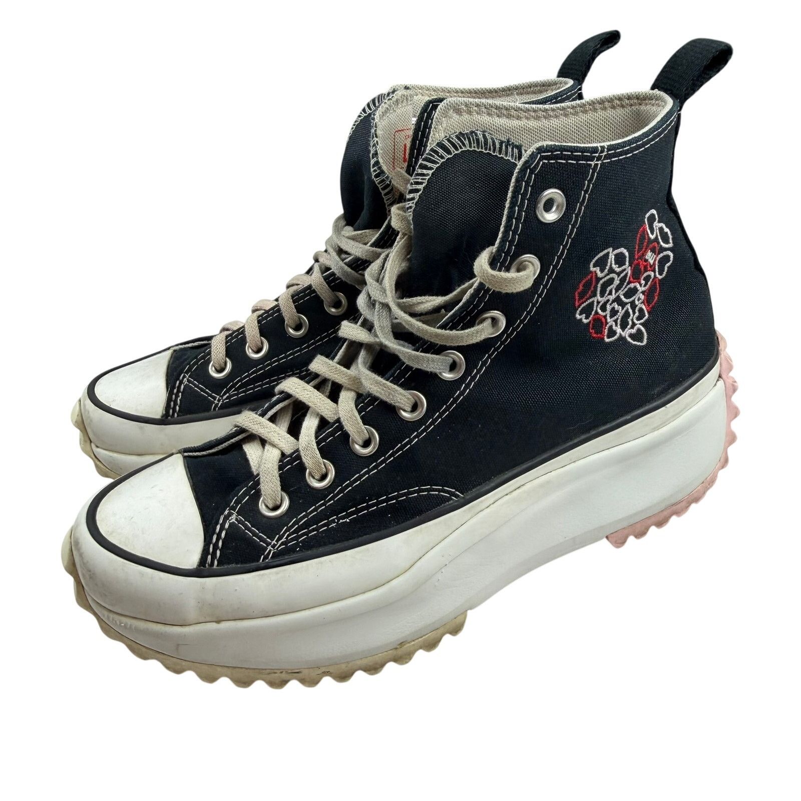 Converse Converse Run Star Hike Hi Black Floral Size 8 M 6.5 W Size US 6.5 / IT 36.5 - 1 Thumbnail