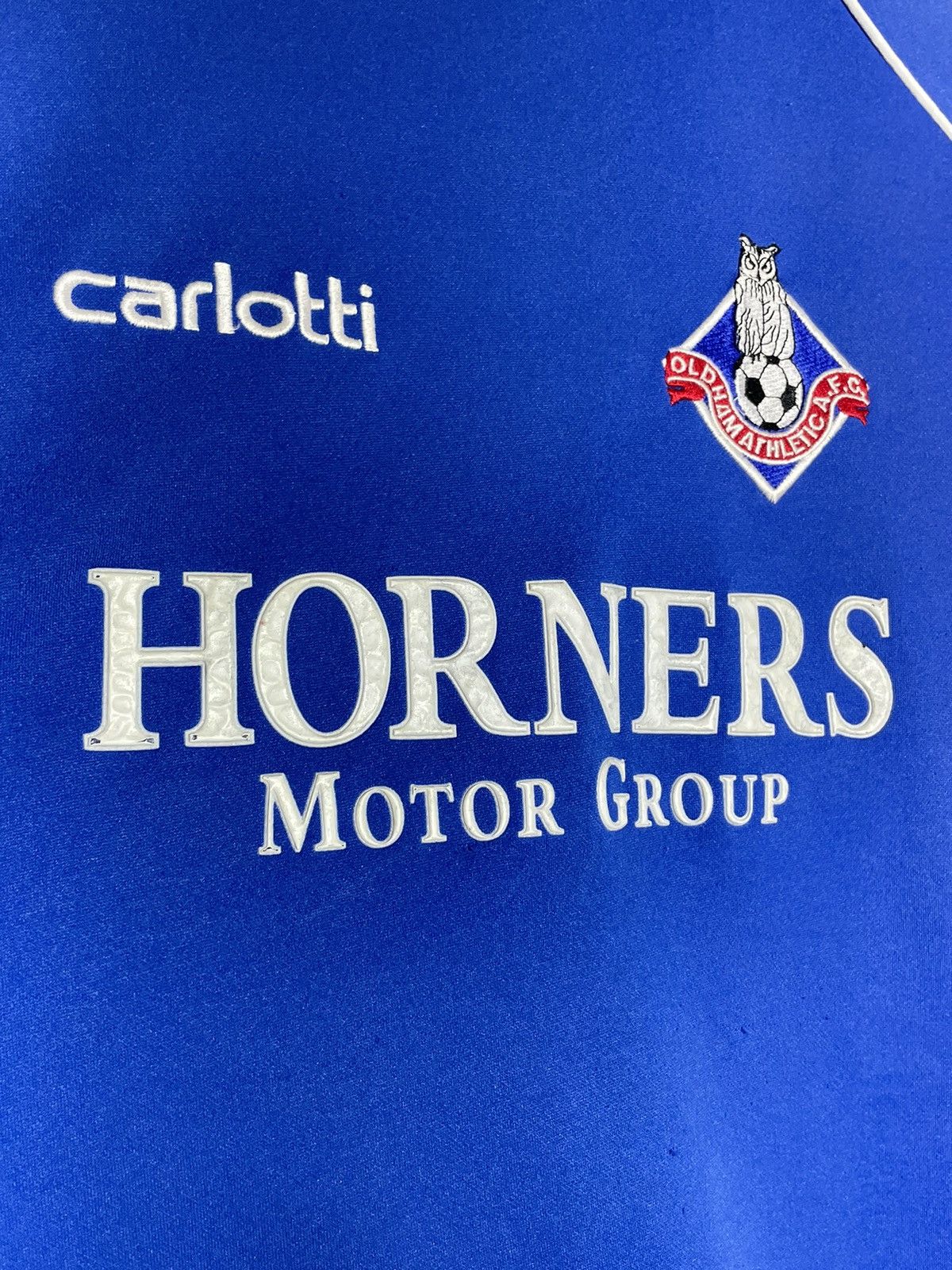 Vintage Oldham Athletic Carlotti 2004/05 Home Vintage Football Shirt Size US L / EU 52-54 / 3 - 6 Thumbnail