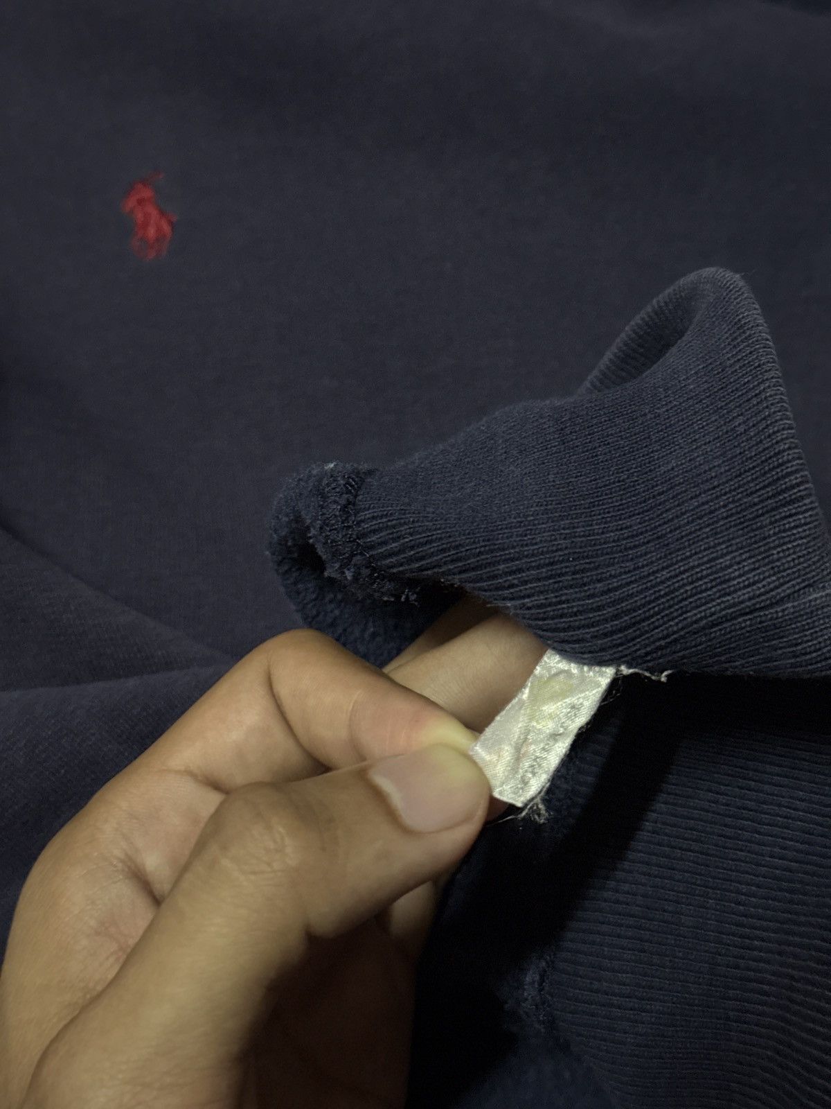 Polo Ralph Lauren Sun Faded Polo Ralph Lauren Small Pony Crewneck Size US XL / EU 56 / 4 - 5 Thumbnail