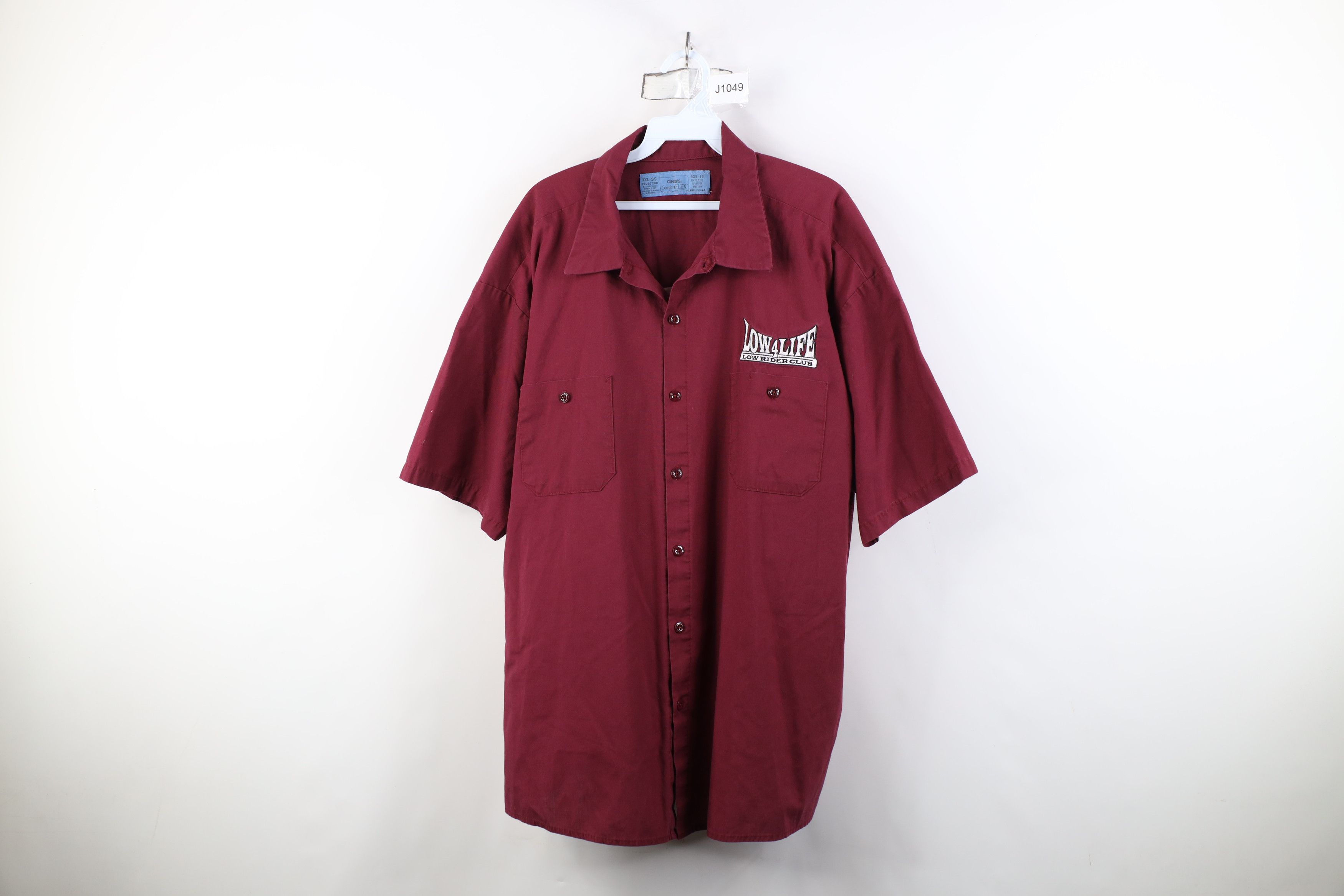 Vintage Vintage 90s Streetwear Life Low Rider Club Button Shirt USA Size US XXL / EU 58 / 5 - 1 Thumbnail