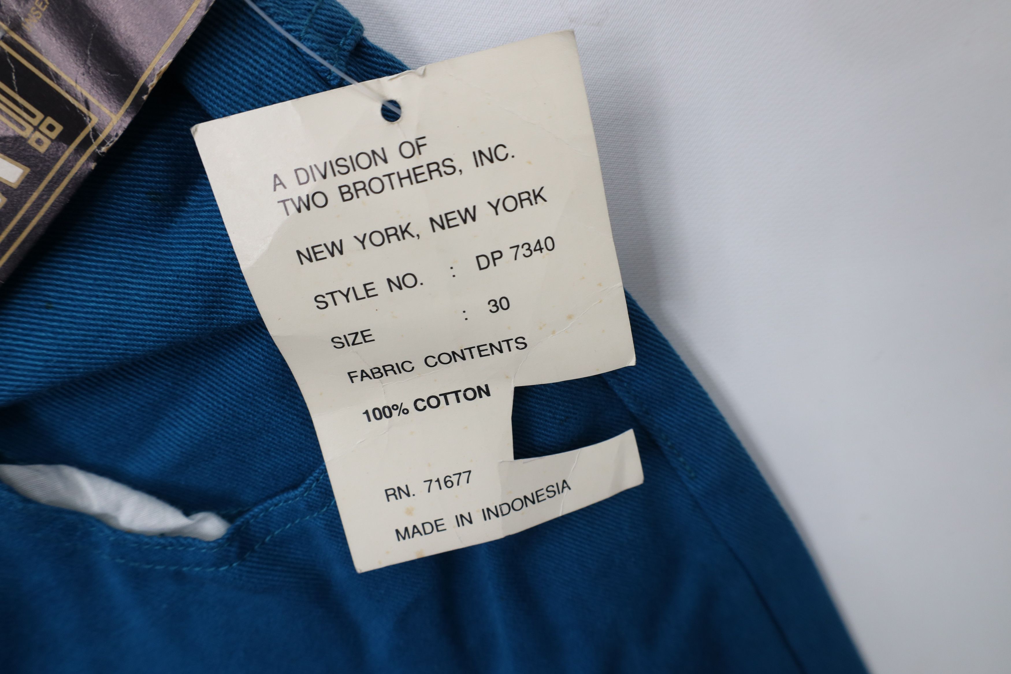 Vintage Deadstock Vintage 90s Streetwear Skateboard Jeans Blue Size US 30 / EU 46 - 6 Thumbnail