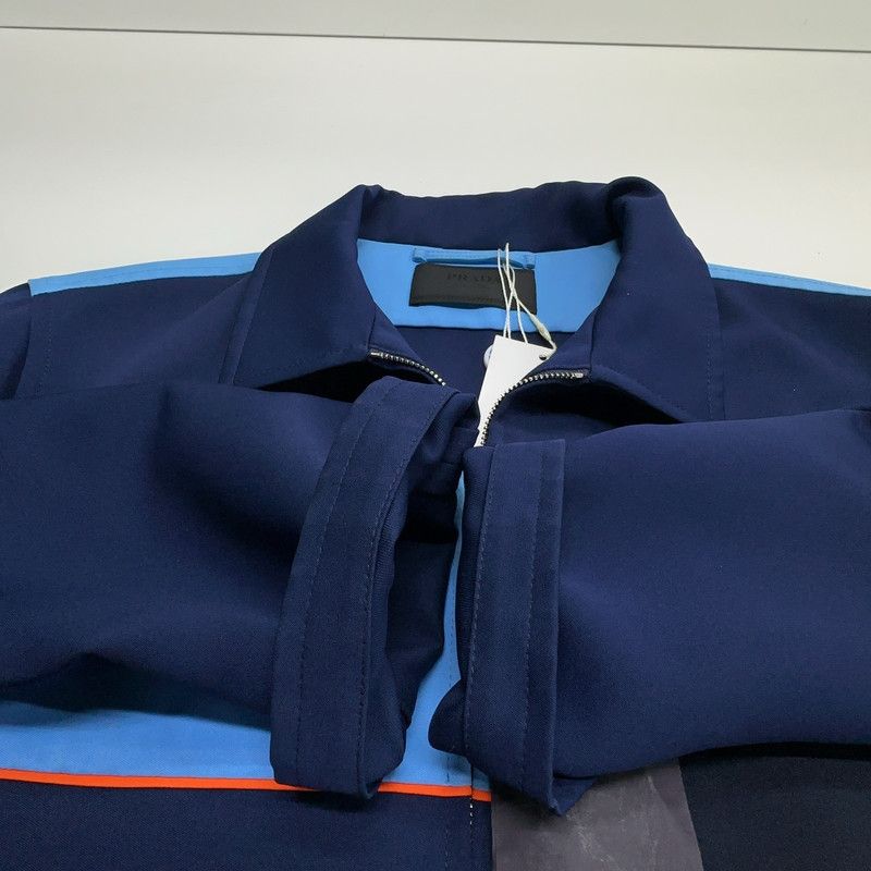 Prada Prada Color-Blocked Long Sleeve Jacket Size US L / EU 52-54 / 3 - 1 Thumbnail