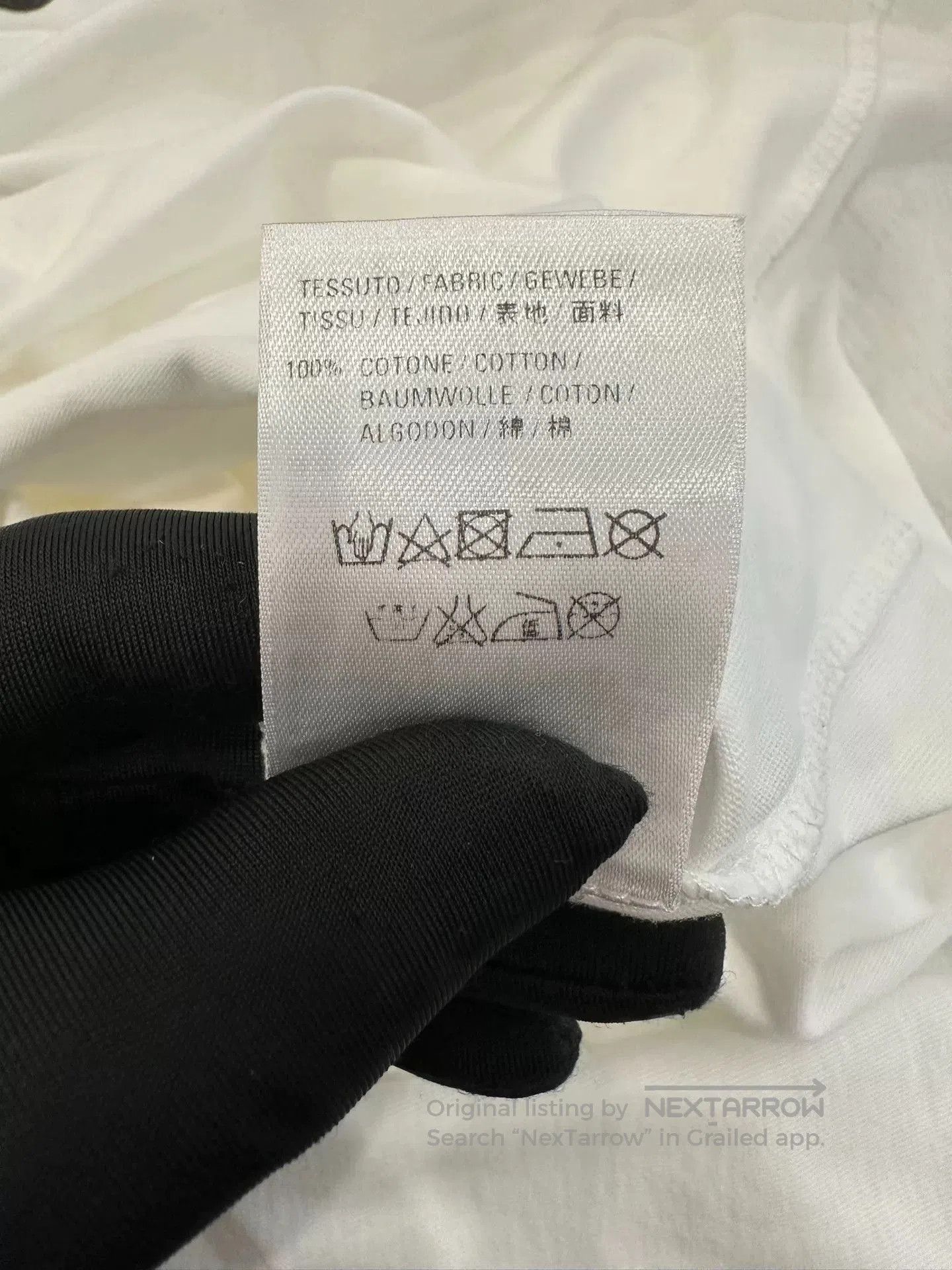 Balenciaga Balenciaga Double B Logo White Oversized Tee XS. Size XS / US 0-2 / IT 36-38 - 8 Thumbnail